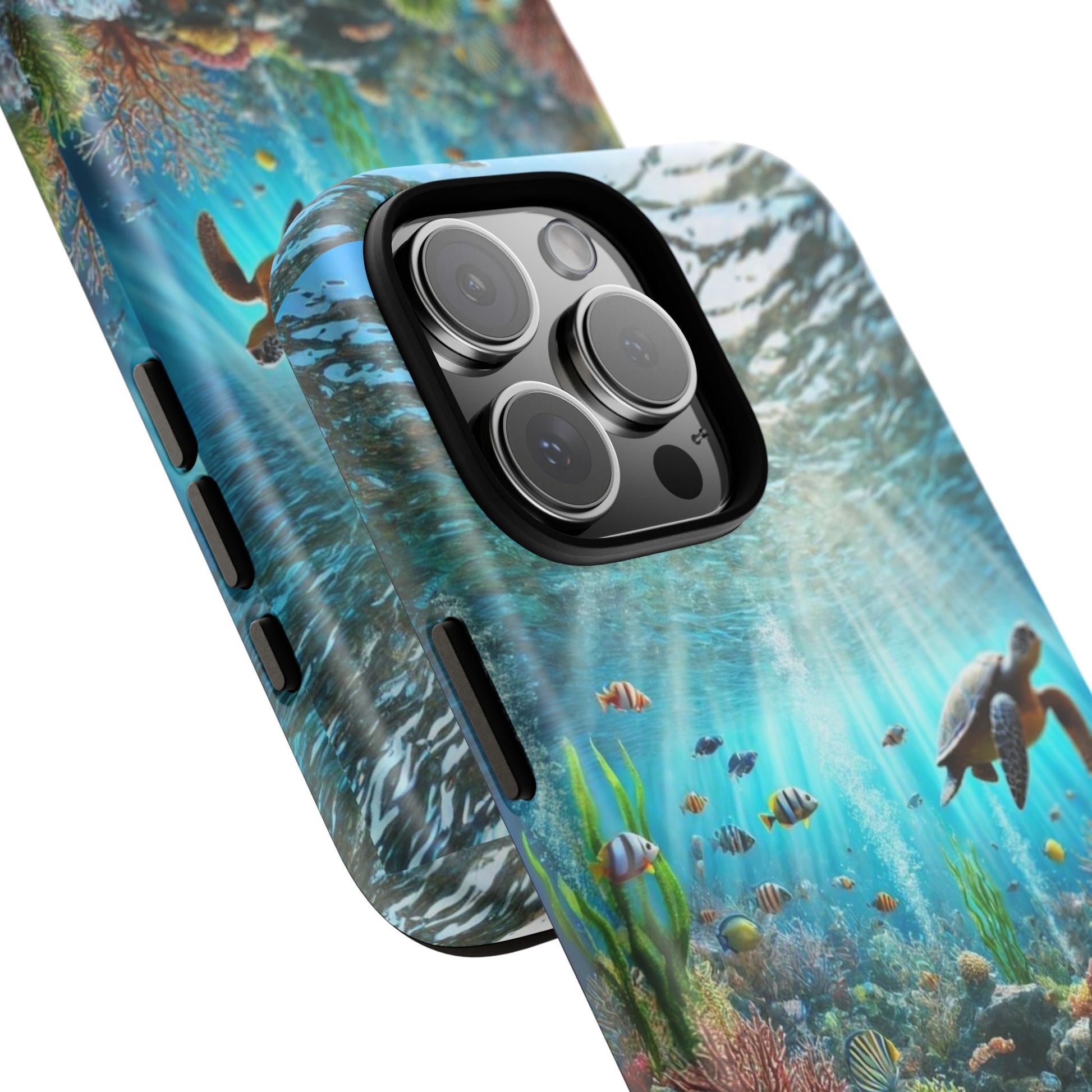 Under Sea Landscape Tough Cases for iPhones, Samsung, and Pixel