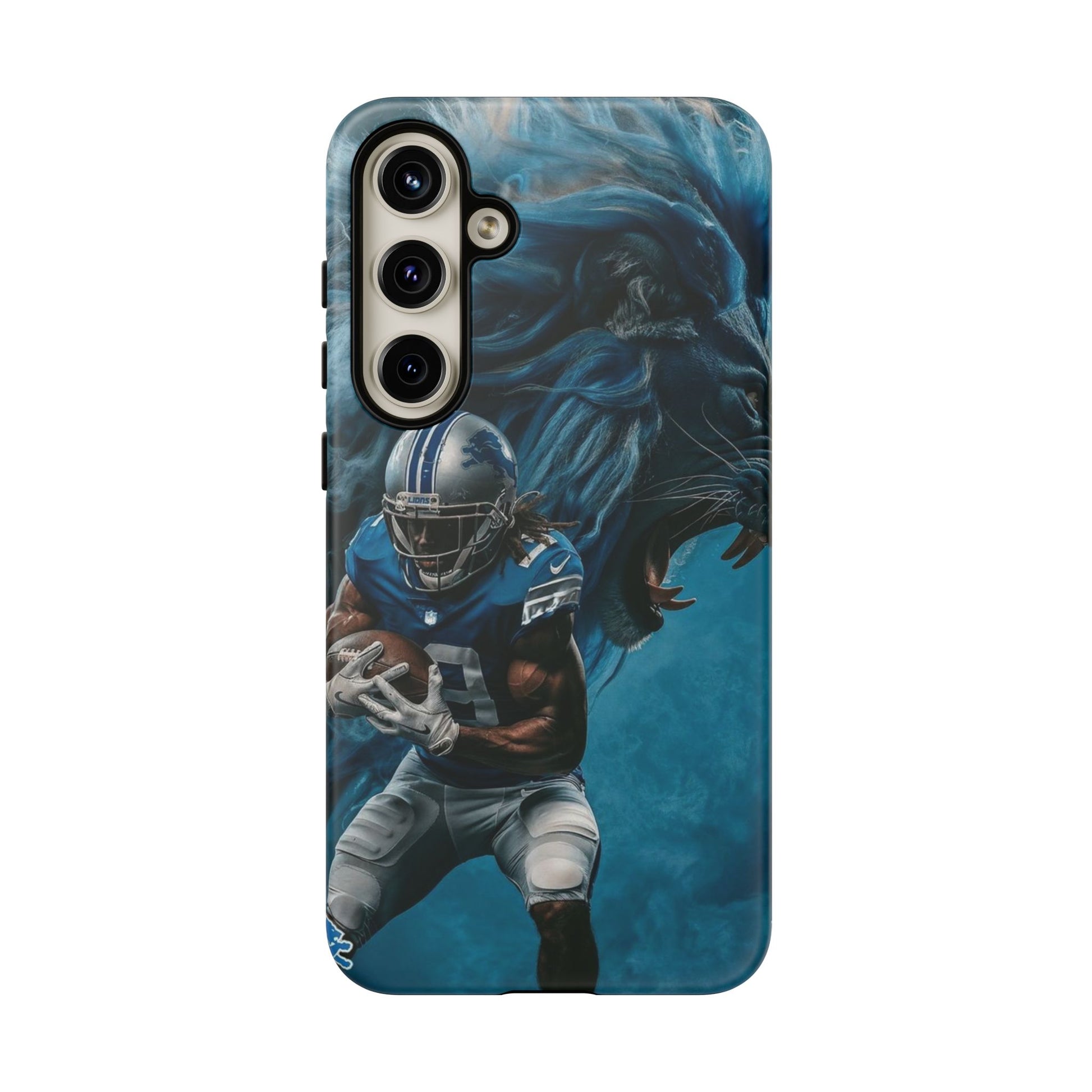 Detroit Lions Player Football Phone Case, Tough Cases for iPhones, Samsung, and Pixel