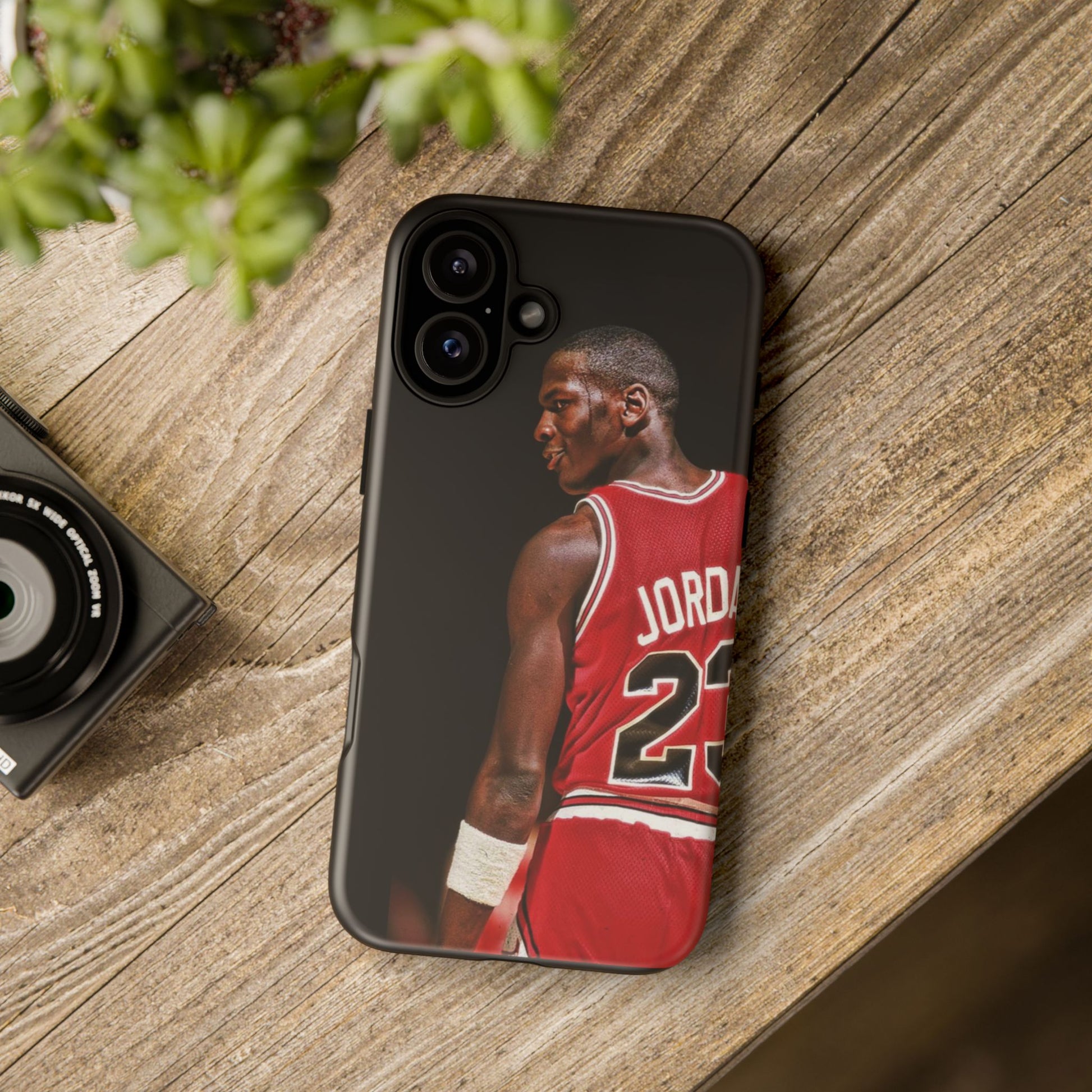 Basketball Legend Michael Jordan Tough Cases for iPhones, Samsung, and Pixel