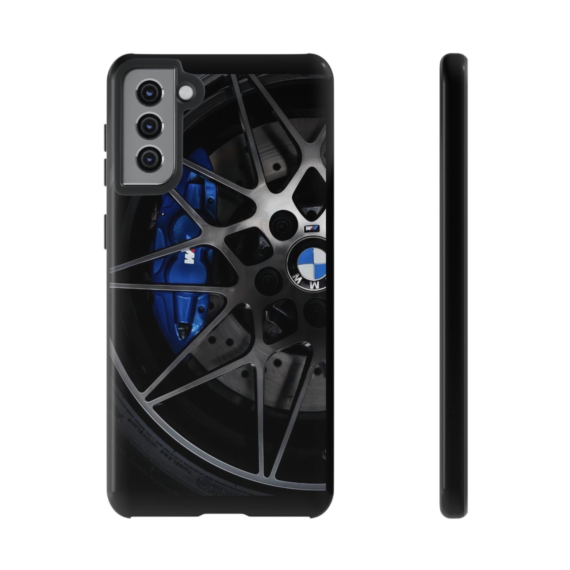 BMW M3 Racing Wheels Tough Cases for iPhones, Samsung, and Pixel