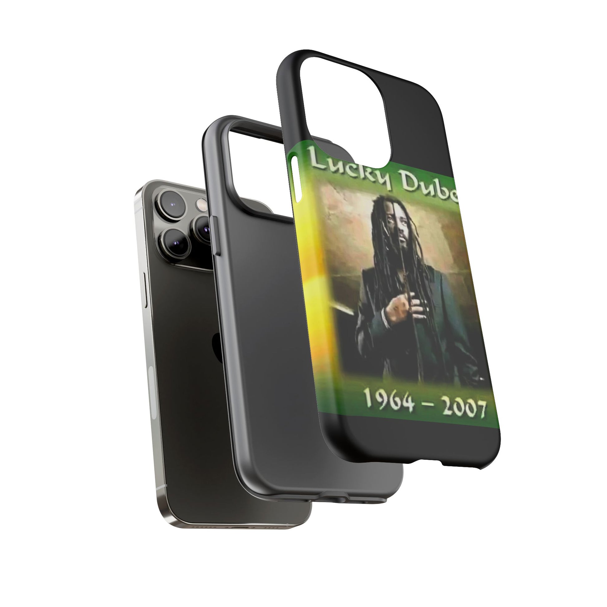 Lucky Dube Tough Cases for iPhones, Samsung, and Pixel