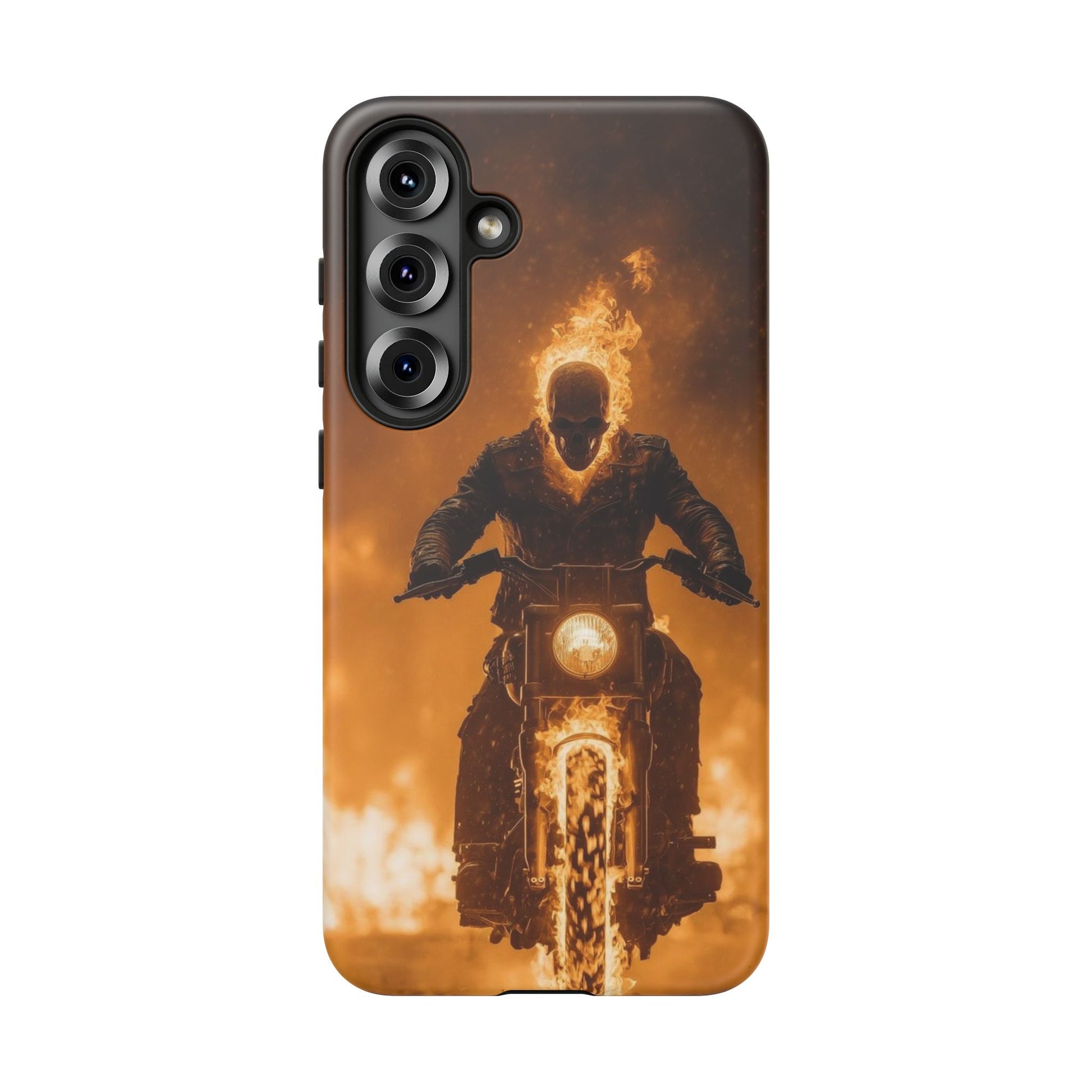 Marvel's Ghostrider Tough Cases for iPhones, Samsung, and Pixel