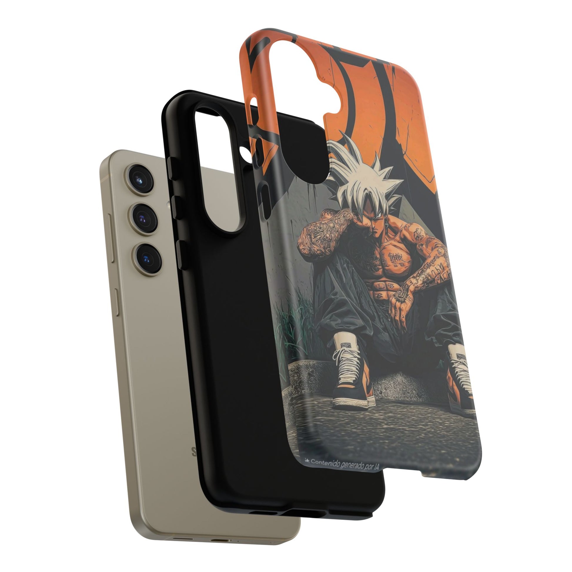 Anime DBZ Thug Tough Cases for iPhones, Samsung, and Pixel