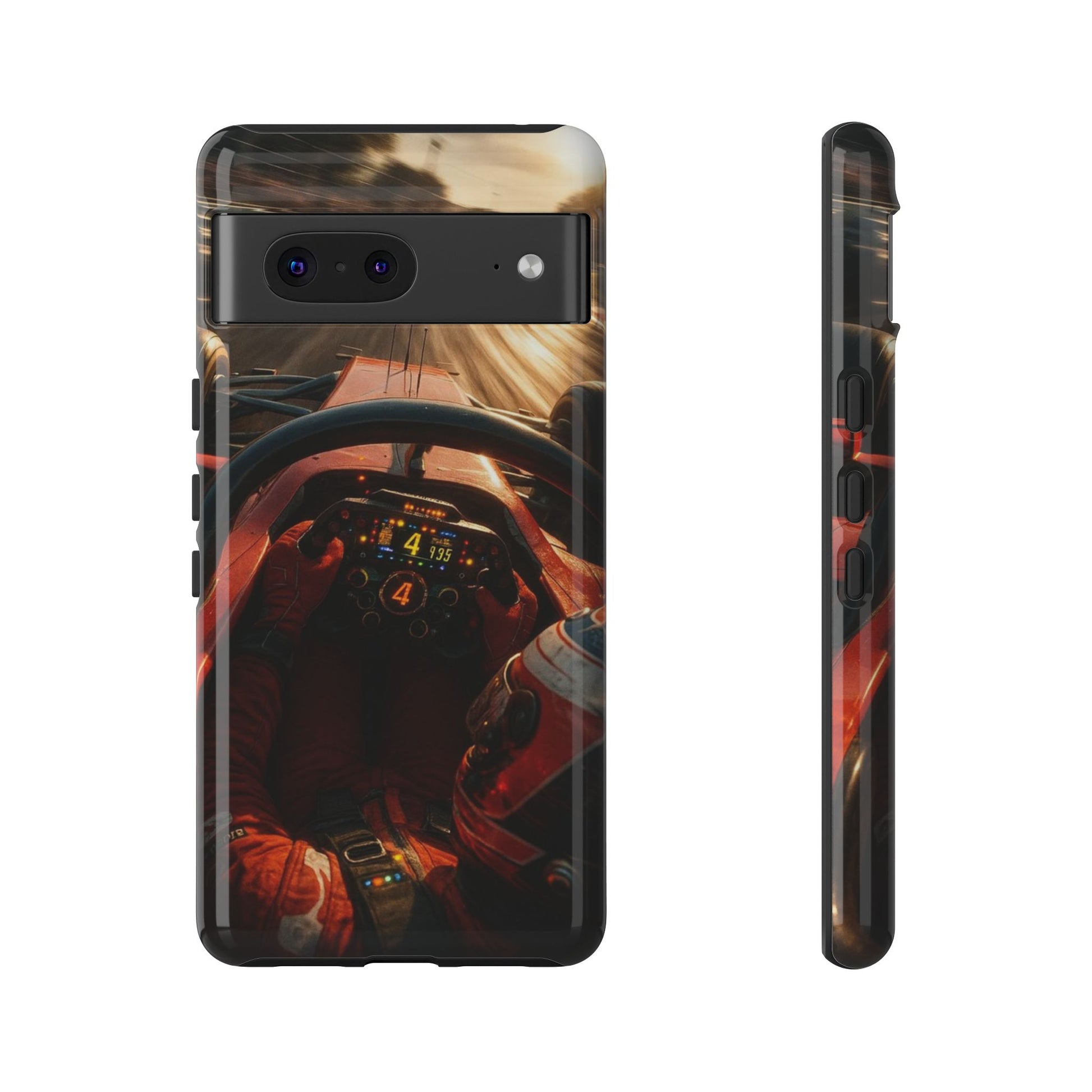 Formula 1 Cockpit Phone Case, Tough Cases for iPhones, Samsung, and Pixel
