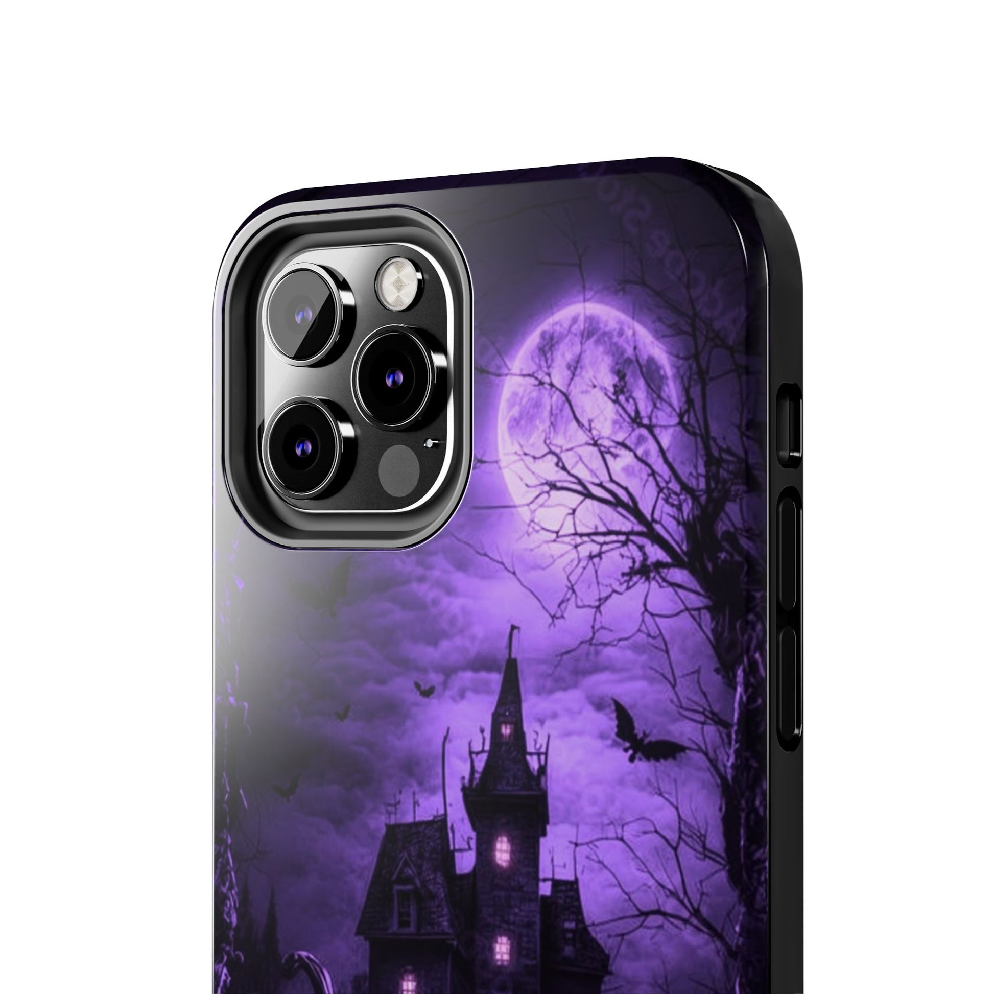 Haunted House Halloween Theme Phone Cases for iPhones & Samsung Phones