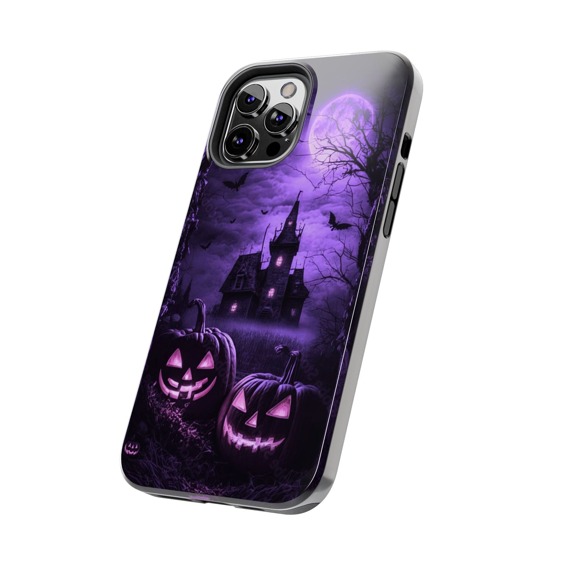 Haunted House Halloween Theme Phone Cases for iPhones & Samsung Phones