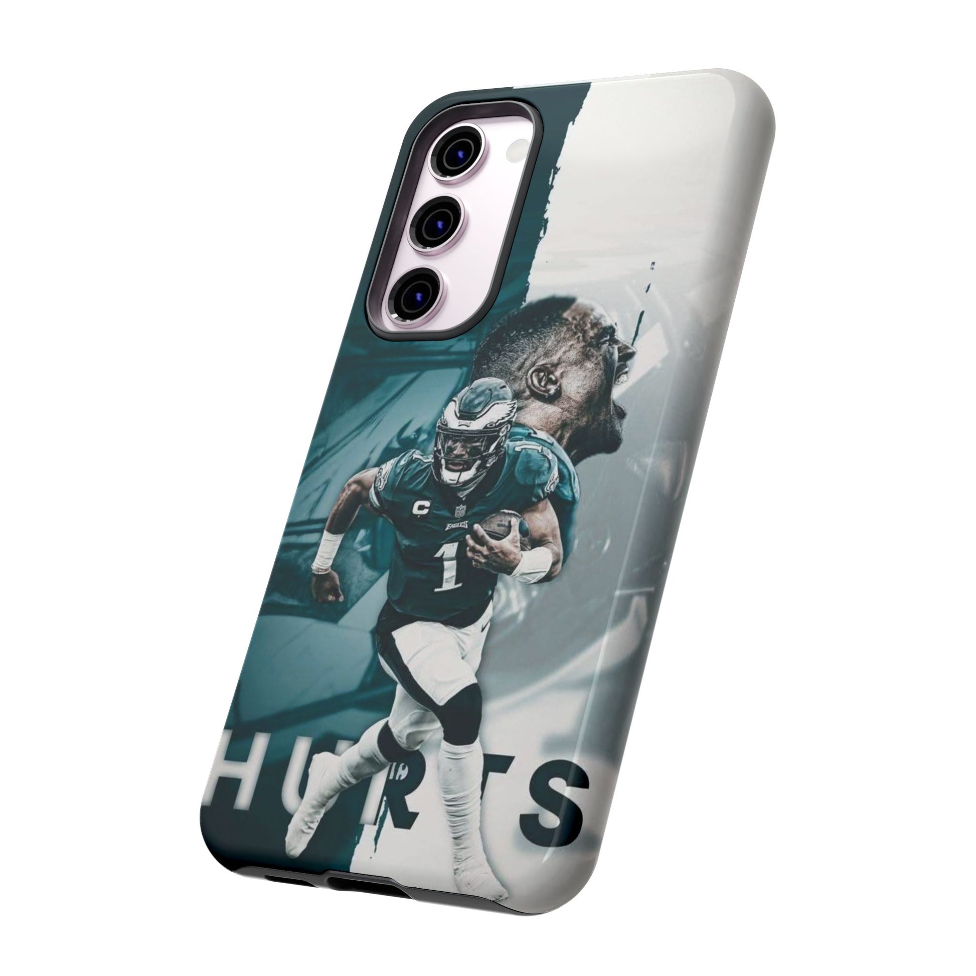 Jalen Hurts Eagles Football Tough Cases for iPhones, Samsung, and Pixel
