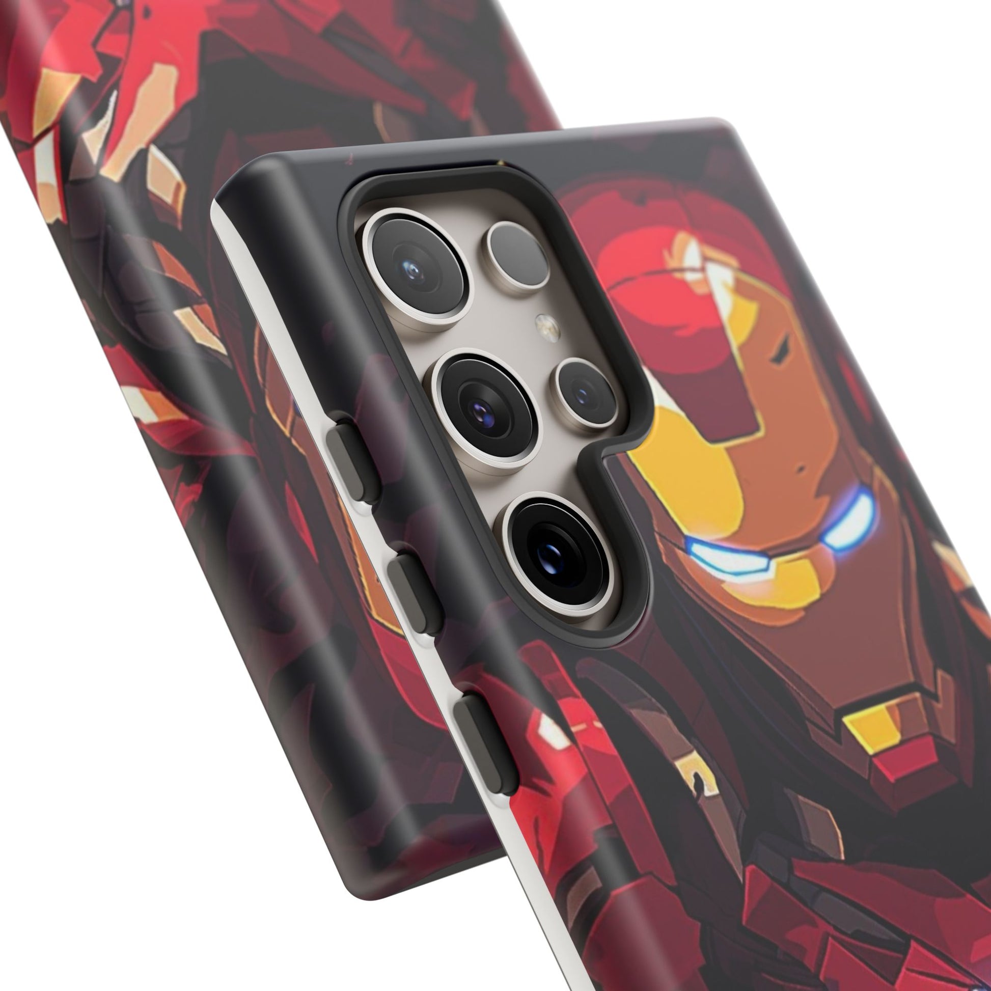 Invincible Iron Man Tough Cases for iPhones, Samsung, and Pixel