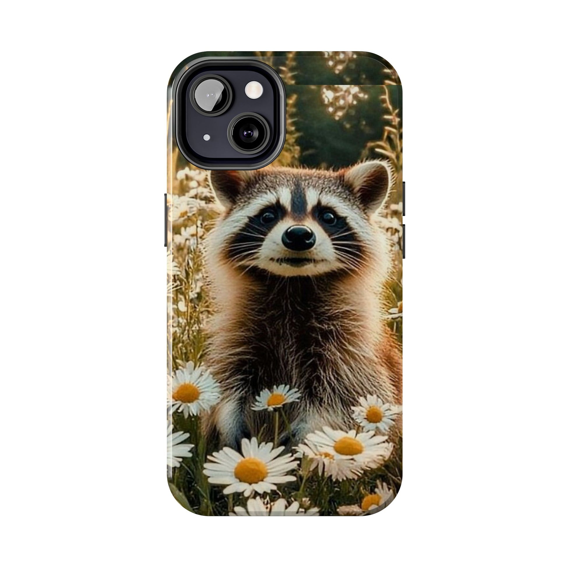 Cute Raccoon Theme Phone Cases for iPhones & Samsung Phones