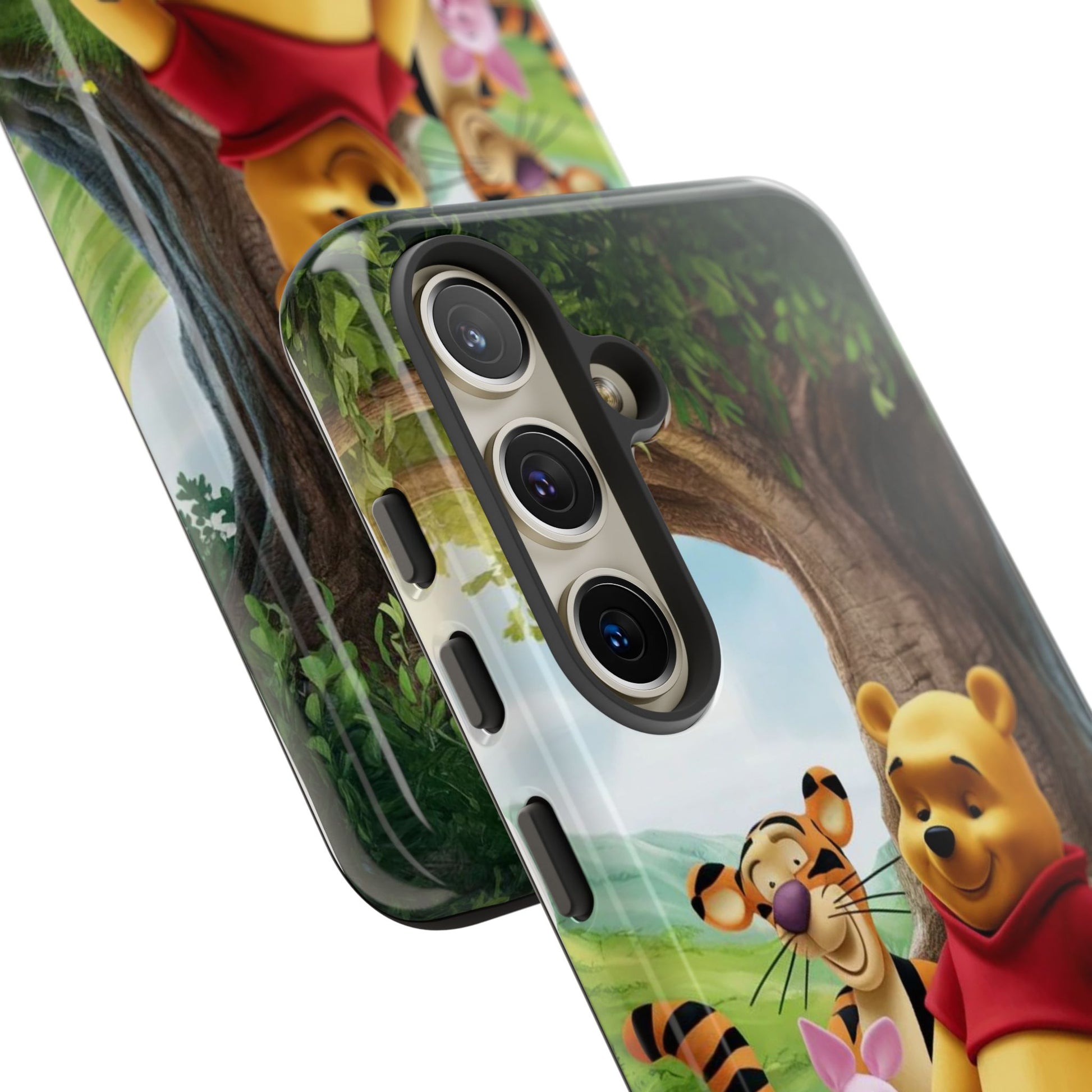Cute Pooh Bear Phone Case, Tough Cases, Disney Phone for iPhones, Samsung, and Pixel