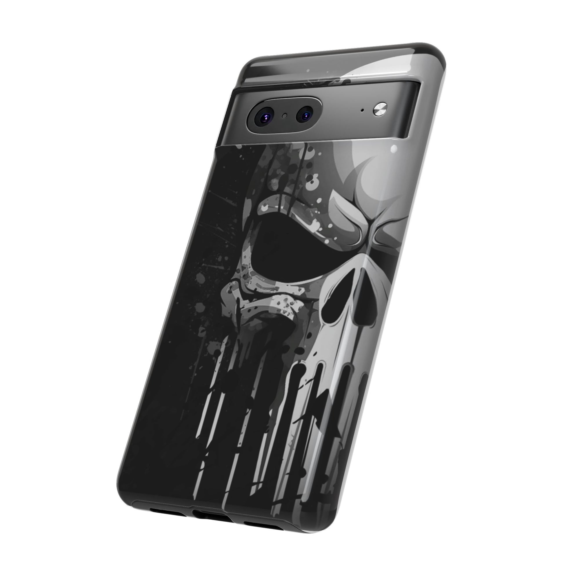 Punisher Skull Tough Cases for iPhones, Samsung, and Pixel