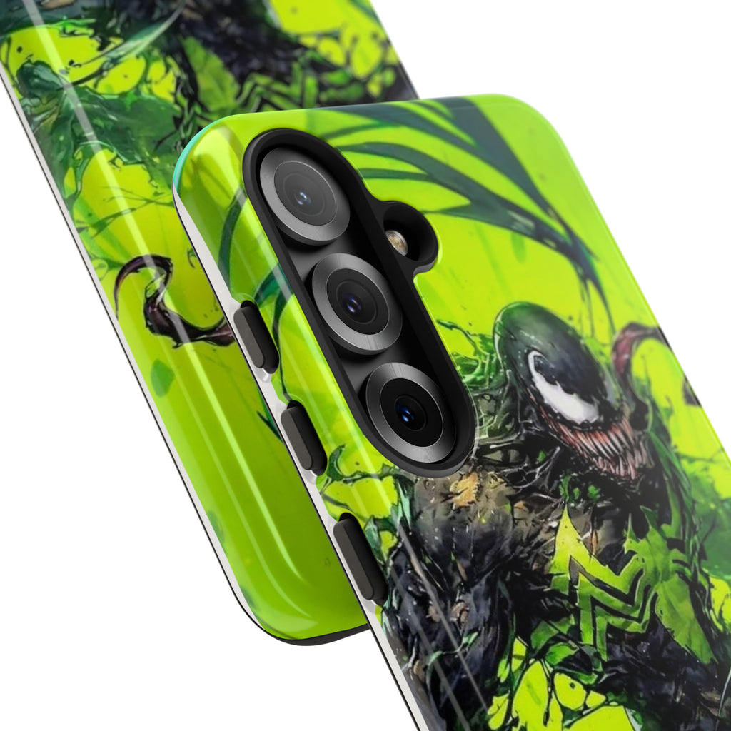 Evil Venom Phone Case, Tough Cases, Marvel Comics Phone for iPhones, Samsung, and Pixel