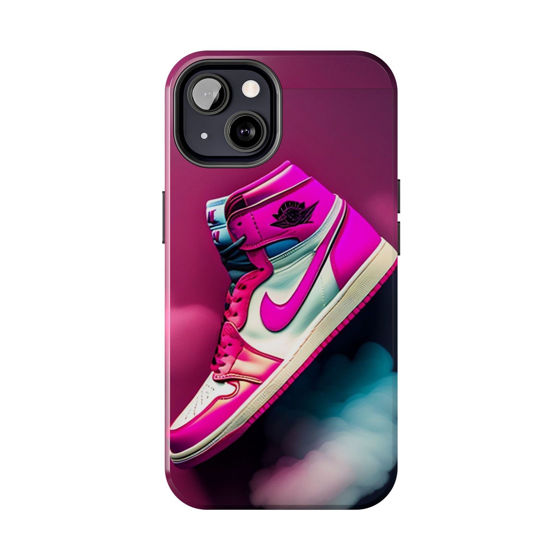 Pink Jordan Sneakers Phone Cases for iPhones & Samsung Phones