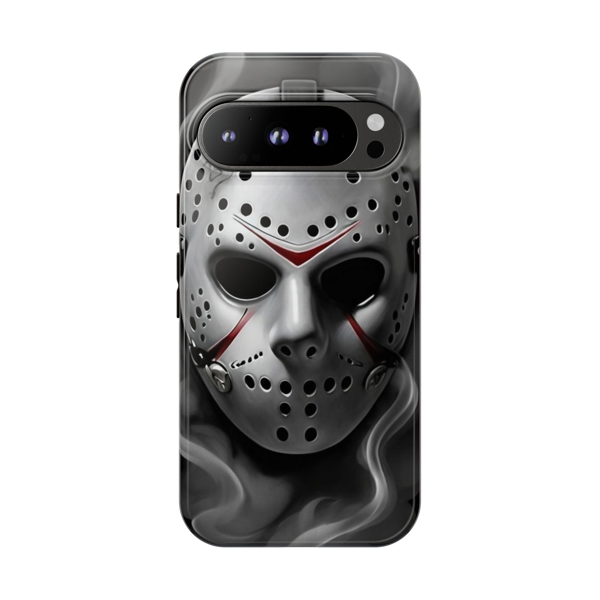 Friday the 13th Jason's Mask Tough Cases for iPhones, Samsung, and Pixel