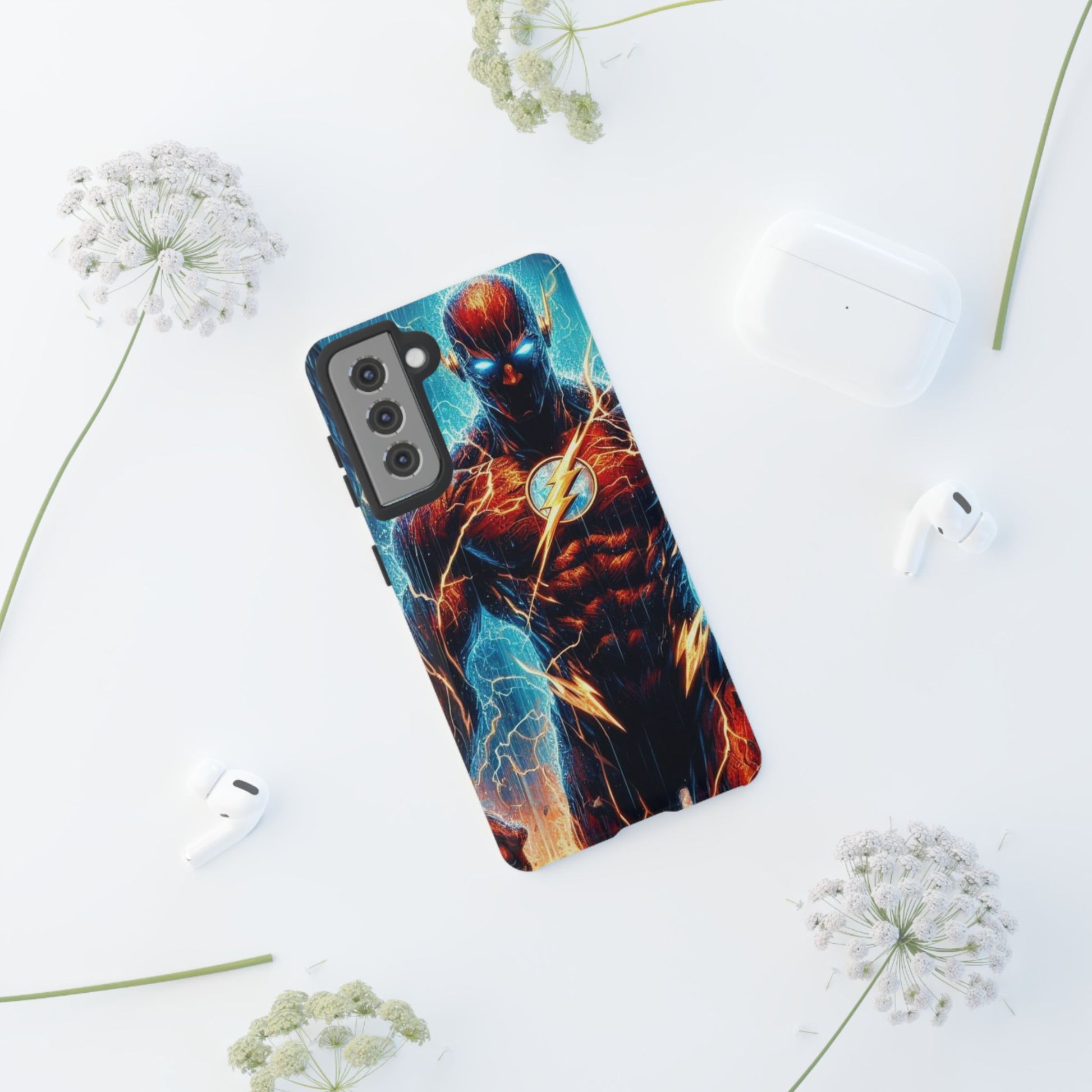DC Comics The Flash Phone Case, Tough Cases for iPhones, Samsung, and Pixel