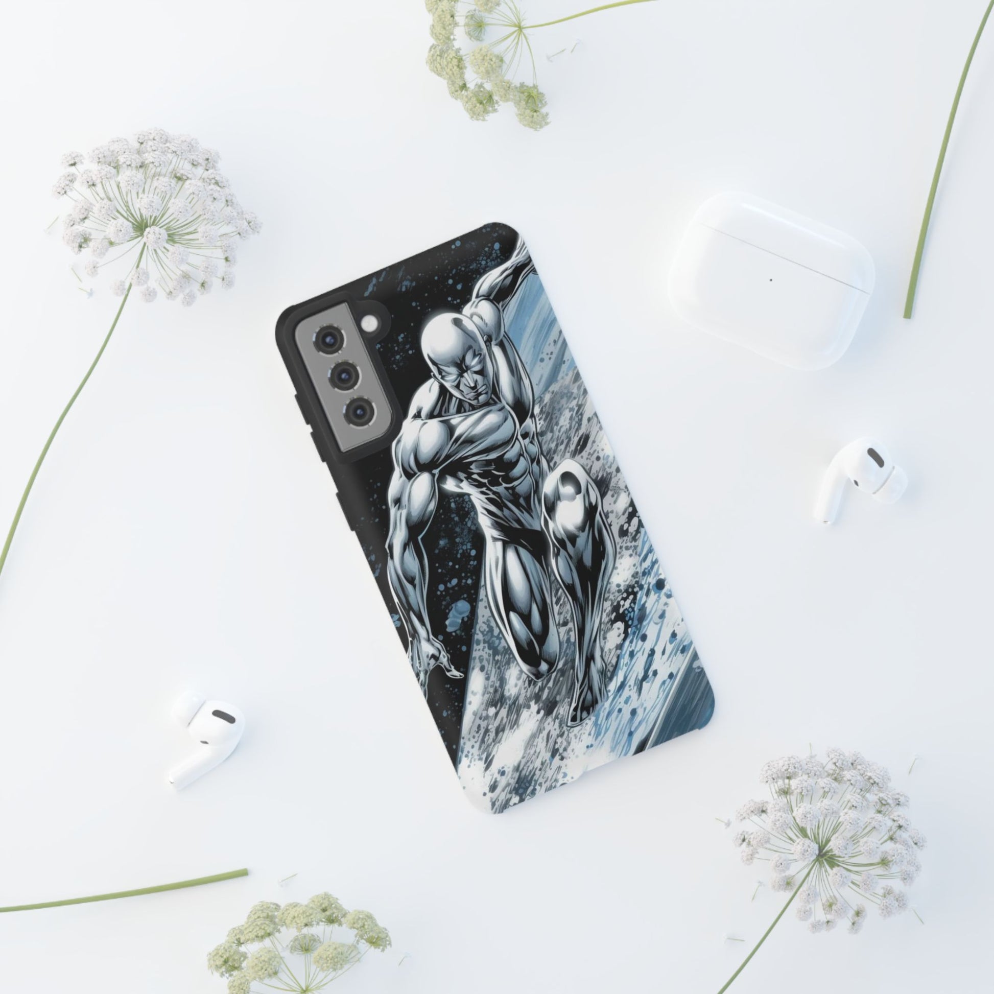 Silver Surfer Phone Case, Tough Cases, Disney Phone for iPhones, Samsung, and Pixel