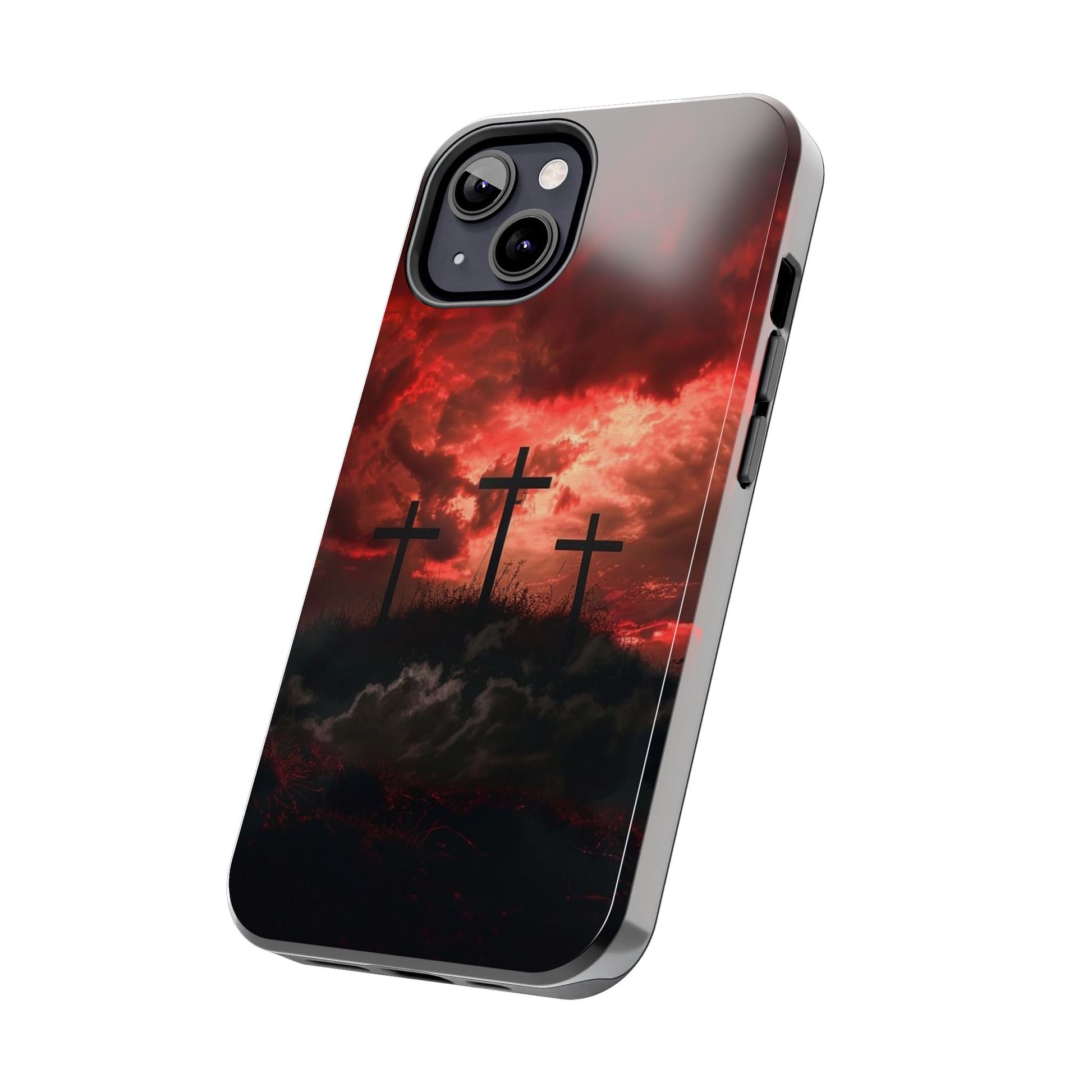 Crosses at Golgotha Christian Cases for iPhones & Samsung Phones