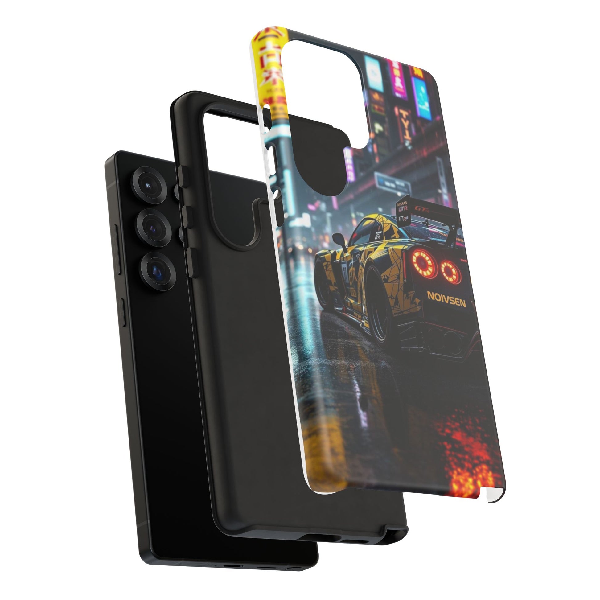 Nissan GTR in Japan Art Tough Cases for iPhones, Samsung, and Pixel