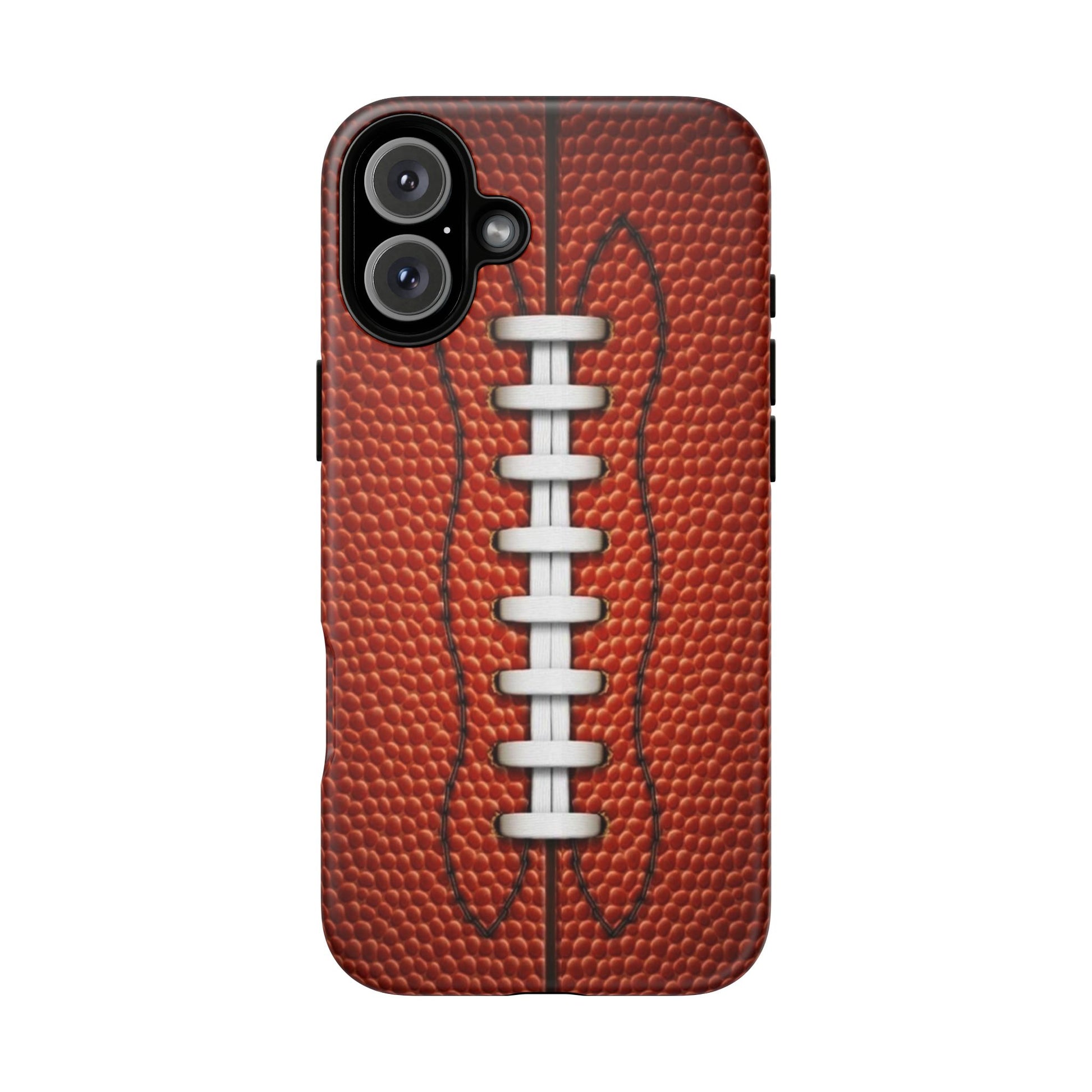Football Pigskin Print Tough Cases for iPhones, Samsung, and Pixel