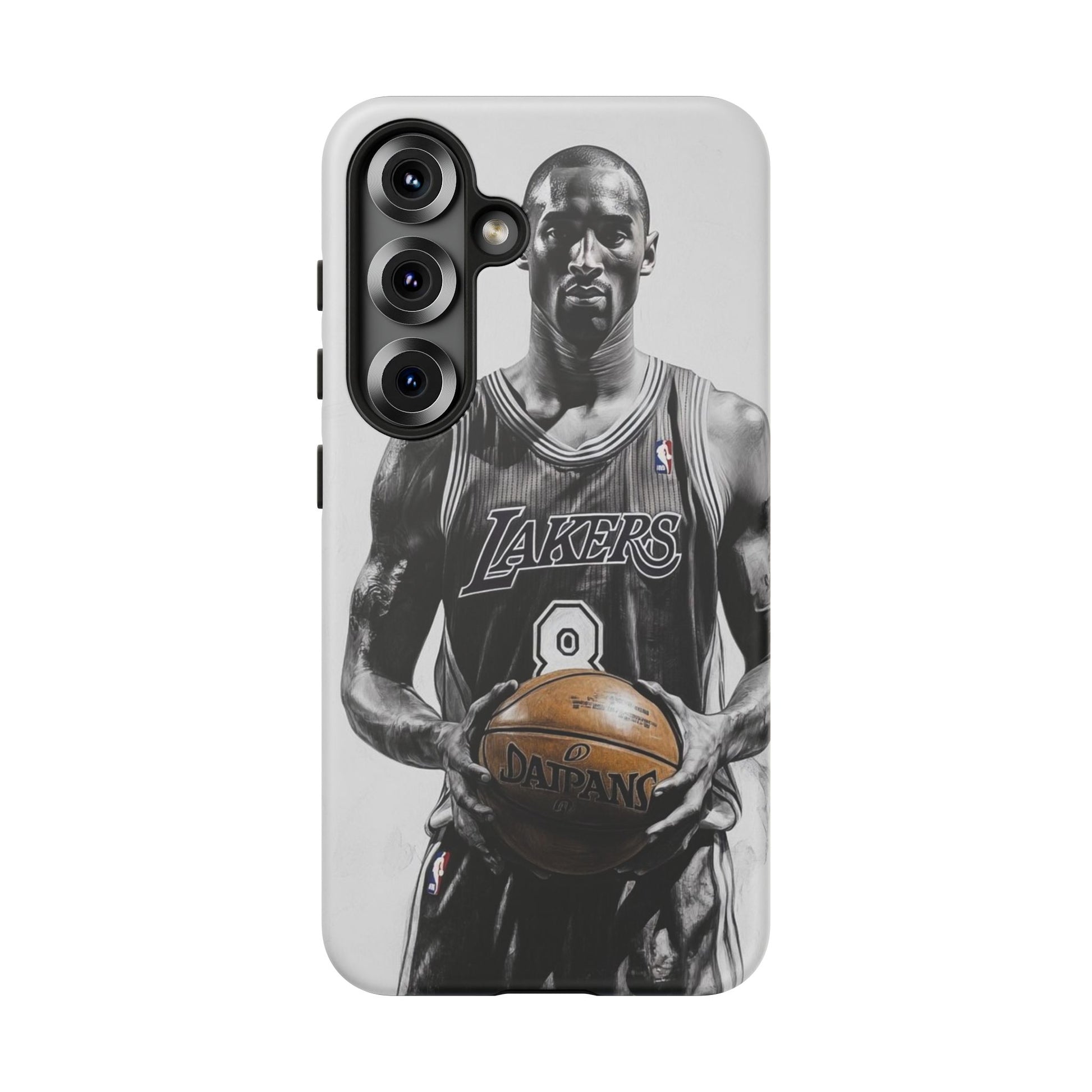 Kobe Basketball Art Tough Cases for iPhones, Samsung, and Pixel