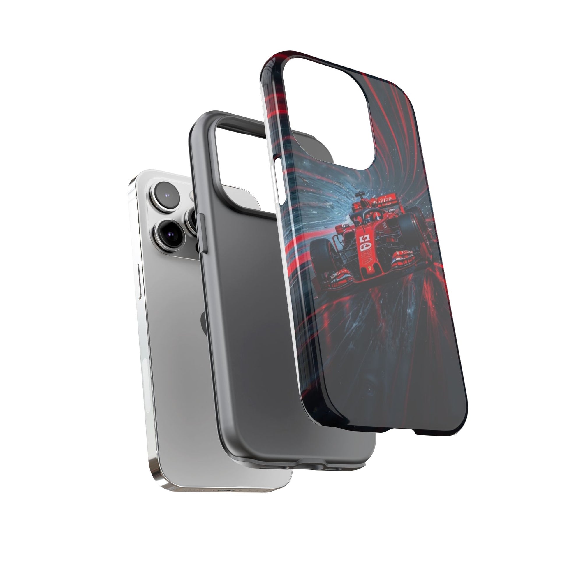 F1 Formula Race Car Phone Case, Tough Cases for iPhones, Samsung, and Pixel