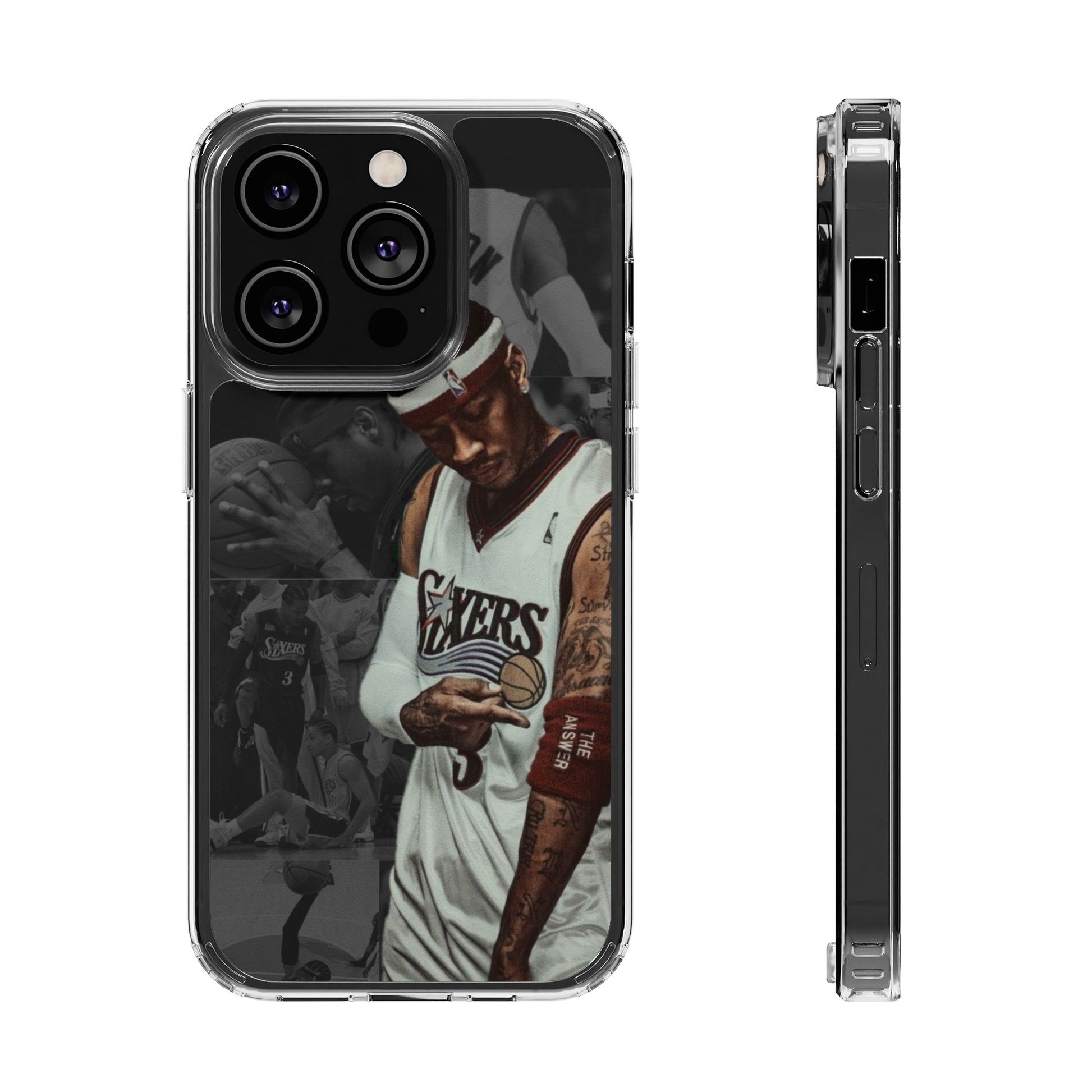 Basketball Phone Case, Iverson Theme, iPhone Samsung, Sports Fan Gift,