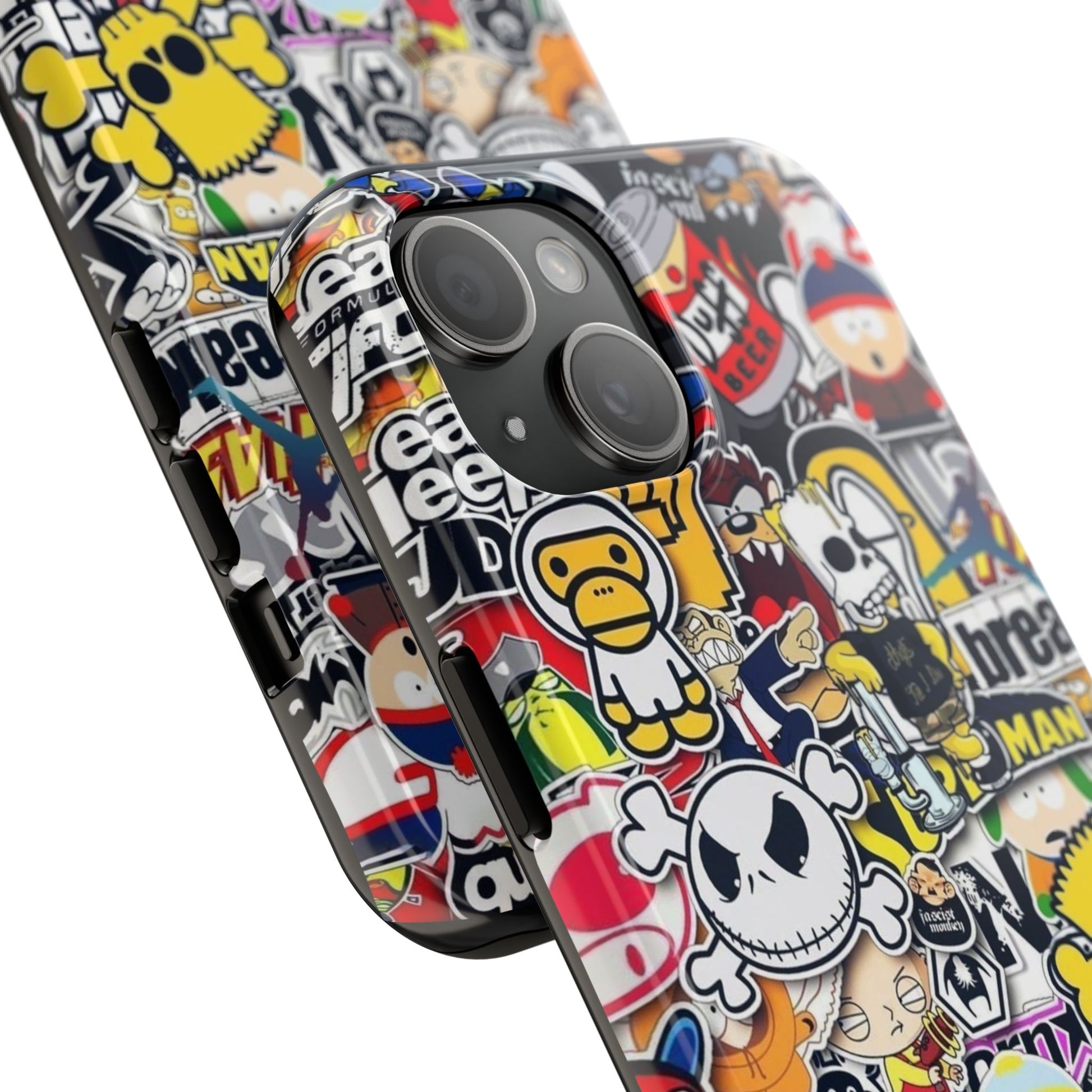 Sticker Bomb Theme Phone Case for iPhone & Samsung Galaxy Phones