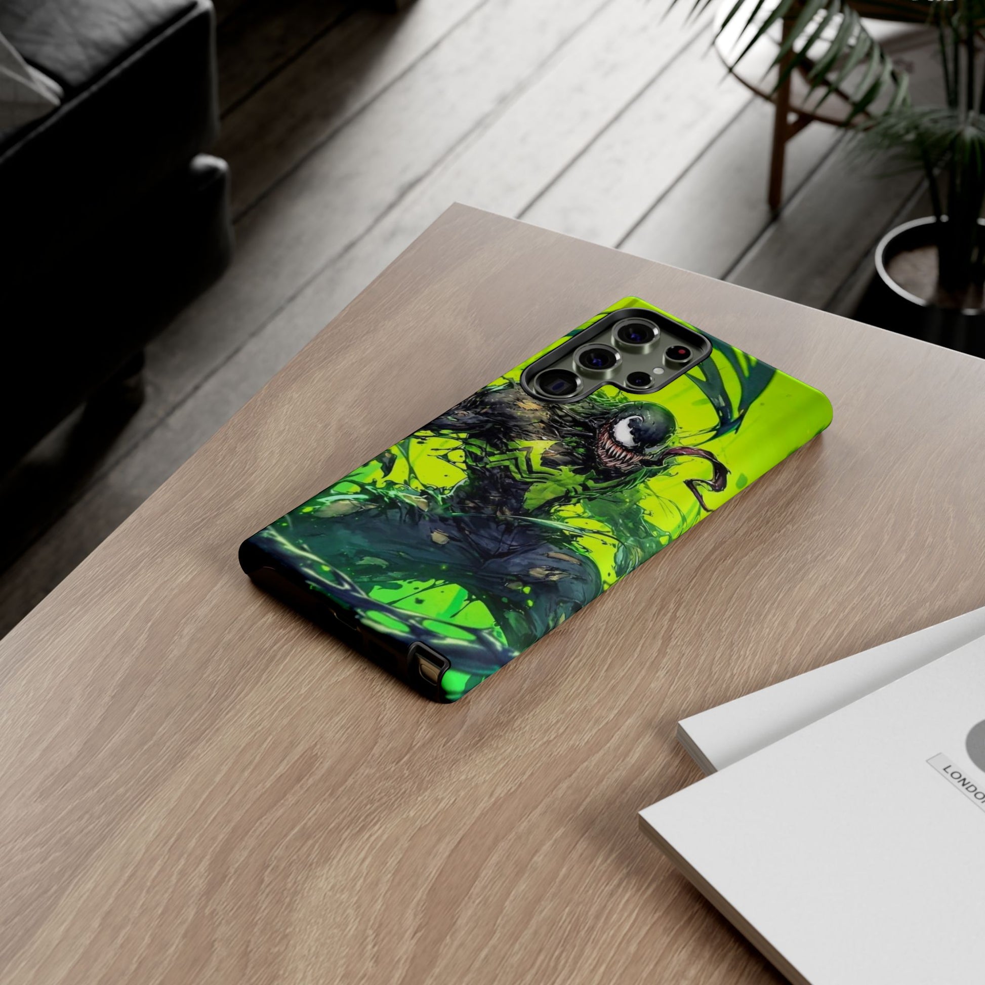 Evil Venom Phone Case, Tough Cases, Marvel Comics Phone for iPhones, Samsung, and Pixel