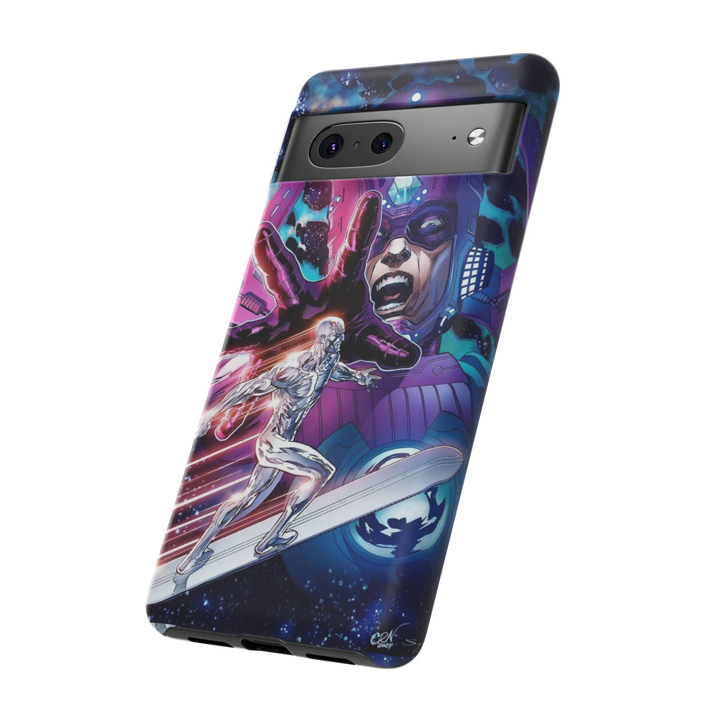 Galactus x Silver Surfer Marvel Phone Case, Tough Cases for iPhones, Samsung, and Pixel