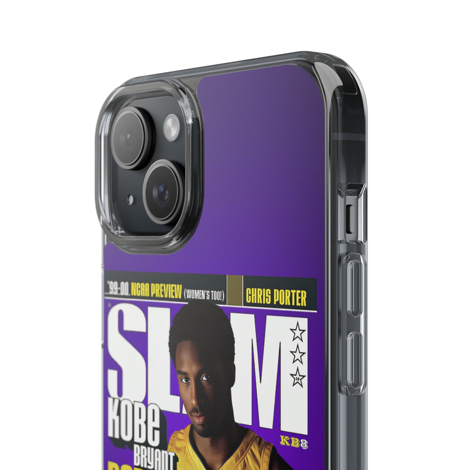 SLAM Cover Kobe Basketball Inspired design Clear Phone Cases