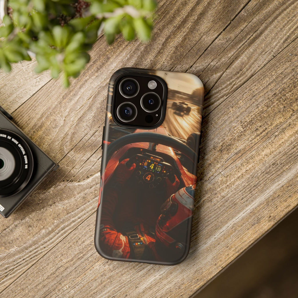 Formula 1 Cockpit Phone Case, Tough Cases for iPhones, Samsung, and Pixel