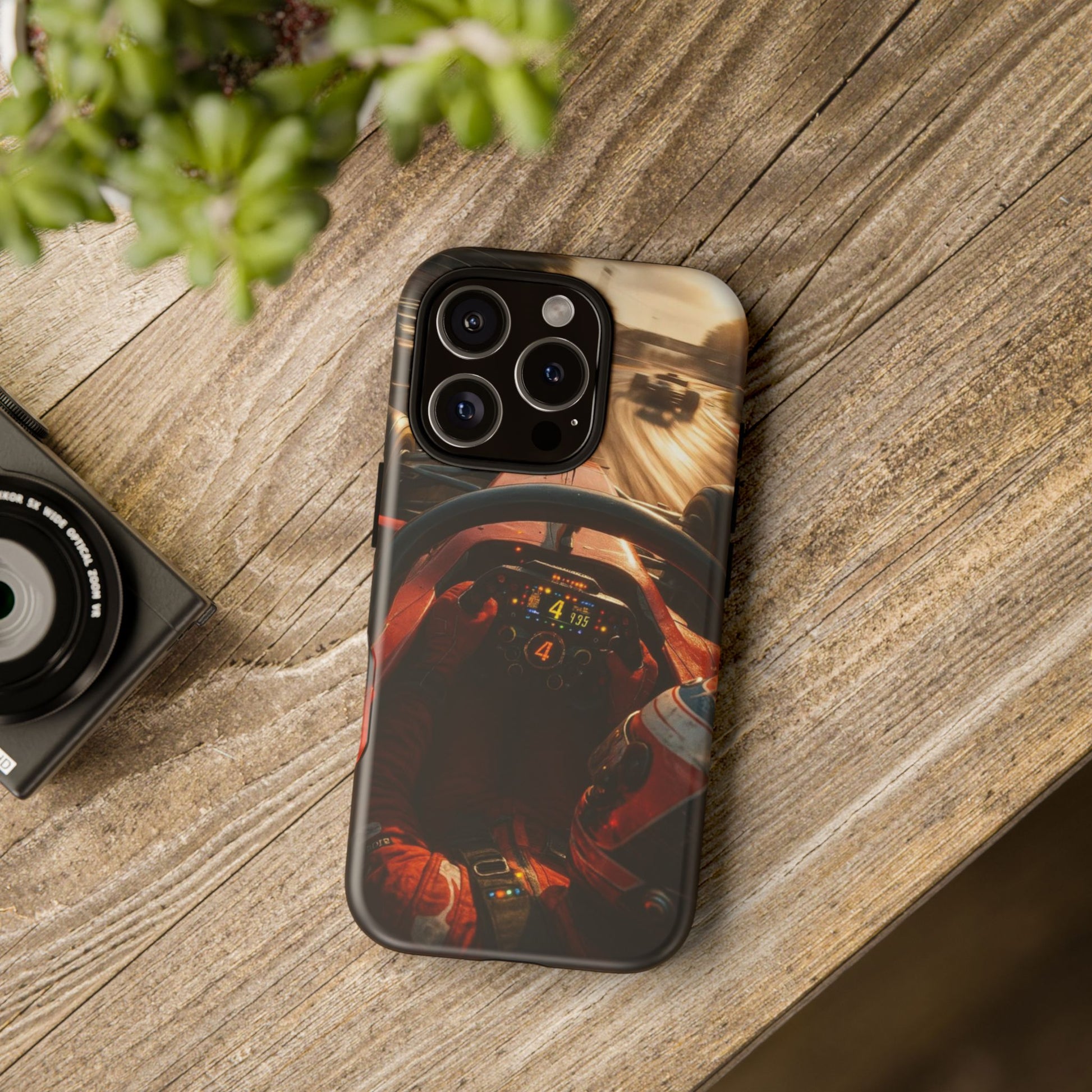 Formula 1 Cockpit Phone Case, Tough Cases for iPhones, Samsung, and Pixel