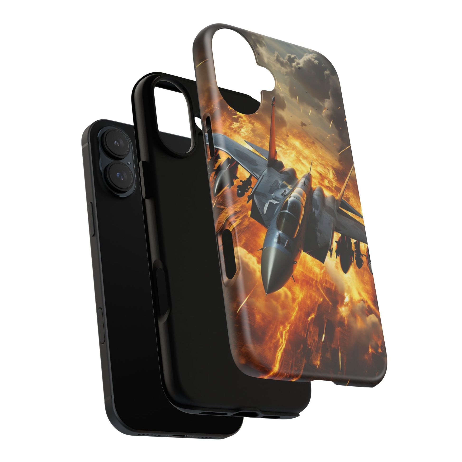 F-15 Fighter Jet Tough Cases for iPhones, Samsung, and Pixel