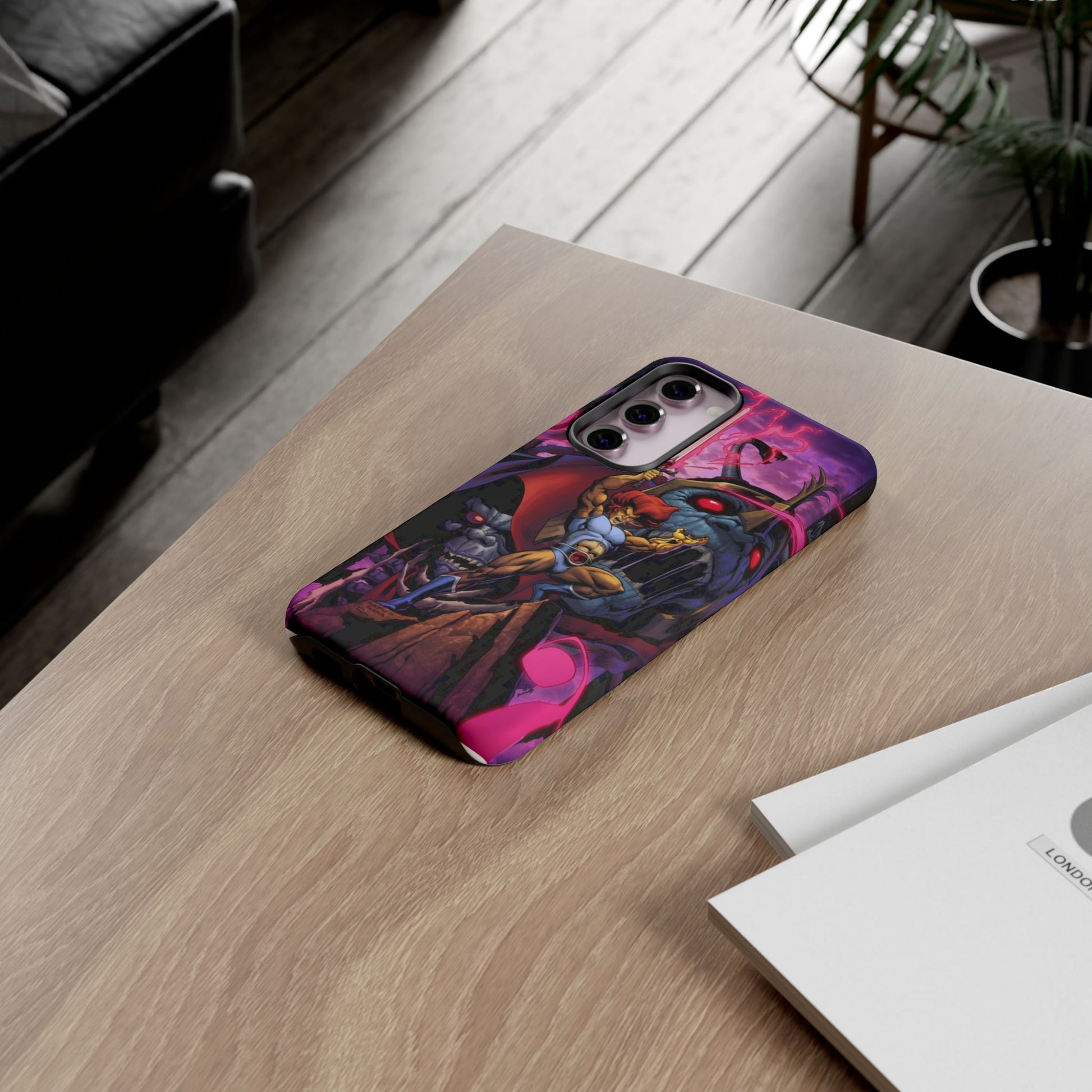 Thundercats Lion O x Mumra Tough Cases for iPhones, Samsung, and Pixel