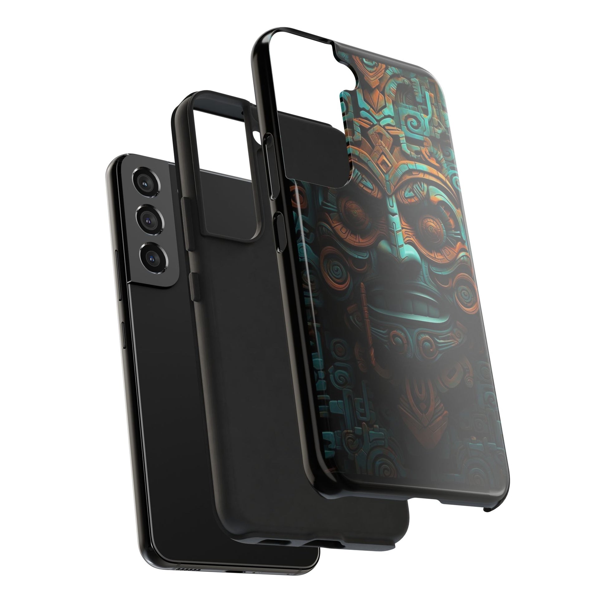 Aztecs Sculpture Inspired Phone Cases for Iphones & Samsung Phones