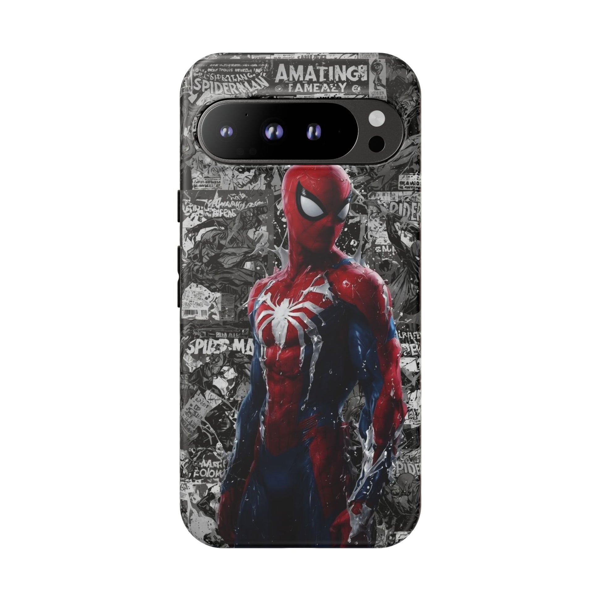 Spiderman Phone Case, Tough Cases for iPhones, Samsung, and Pixel