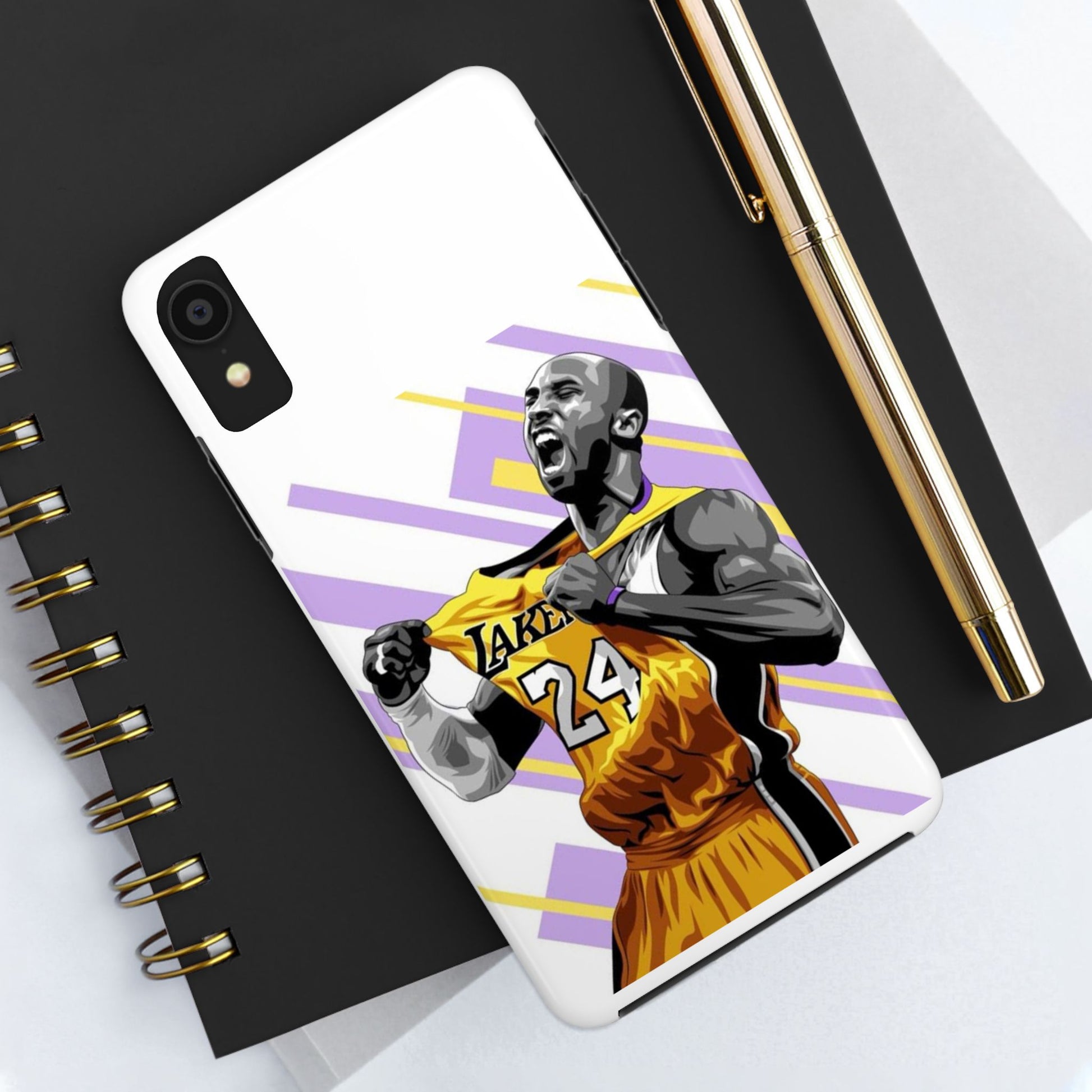 Basketball Themed Kobe Phone Case, Sports Fan Iphone and Samsung phones