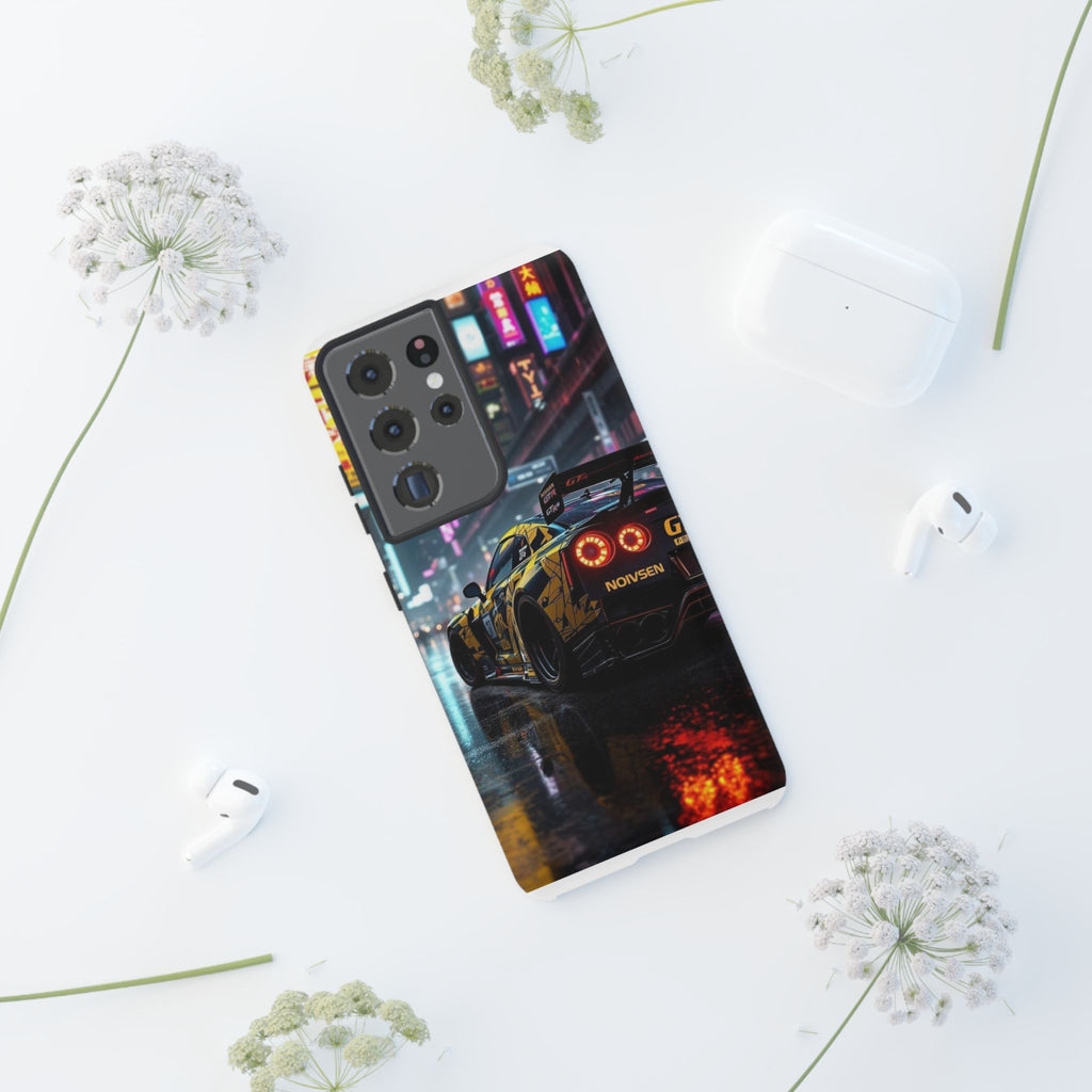 Nissan GTR in Japan Art Tough Cases for iPhones, Samsung, and Pixel