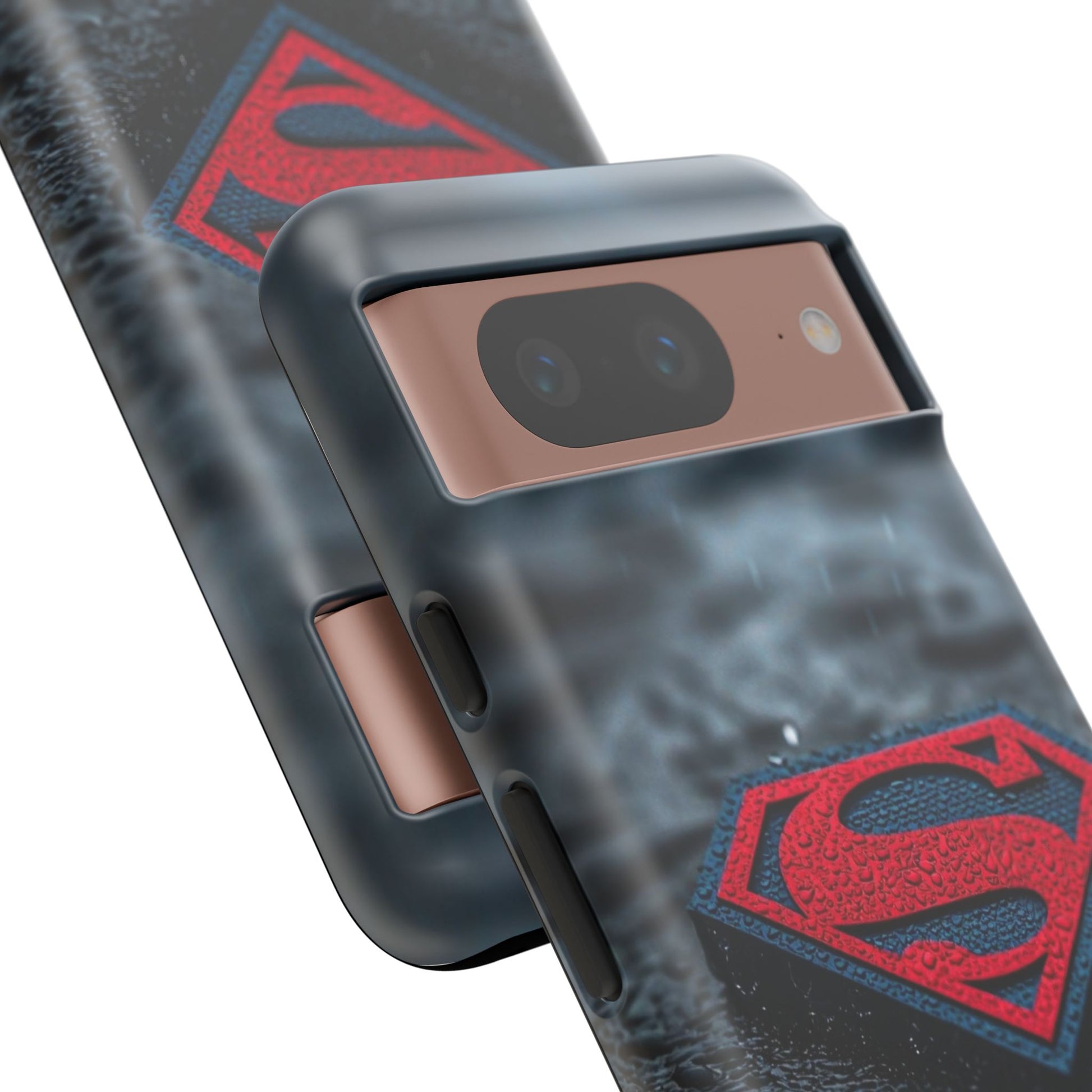 Superman Logo Tough Cases for iPhones, Samsung, and Pixel