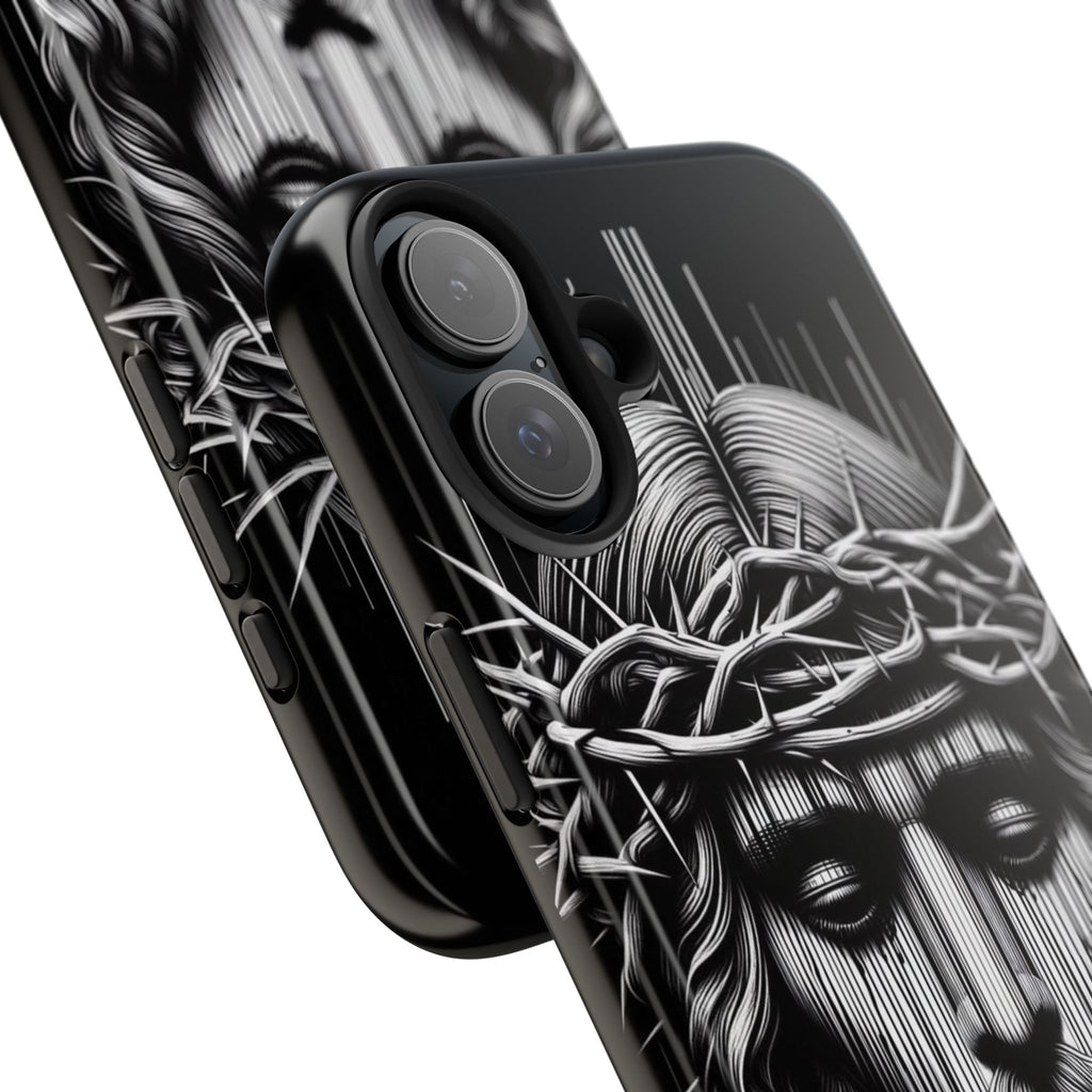 Jesus The King Crown Christian Phone Cases for iPhones & Samsung Phones