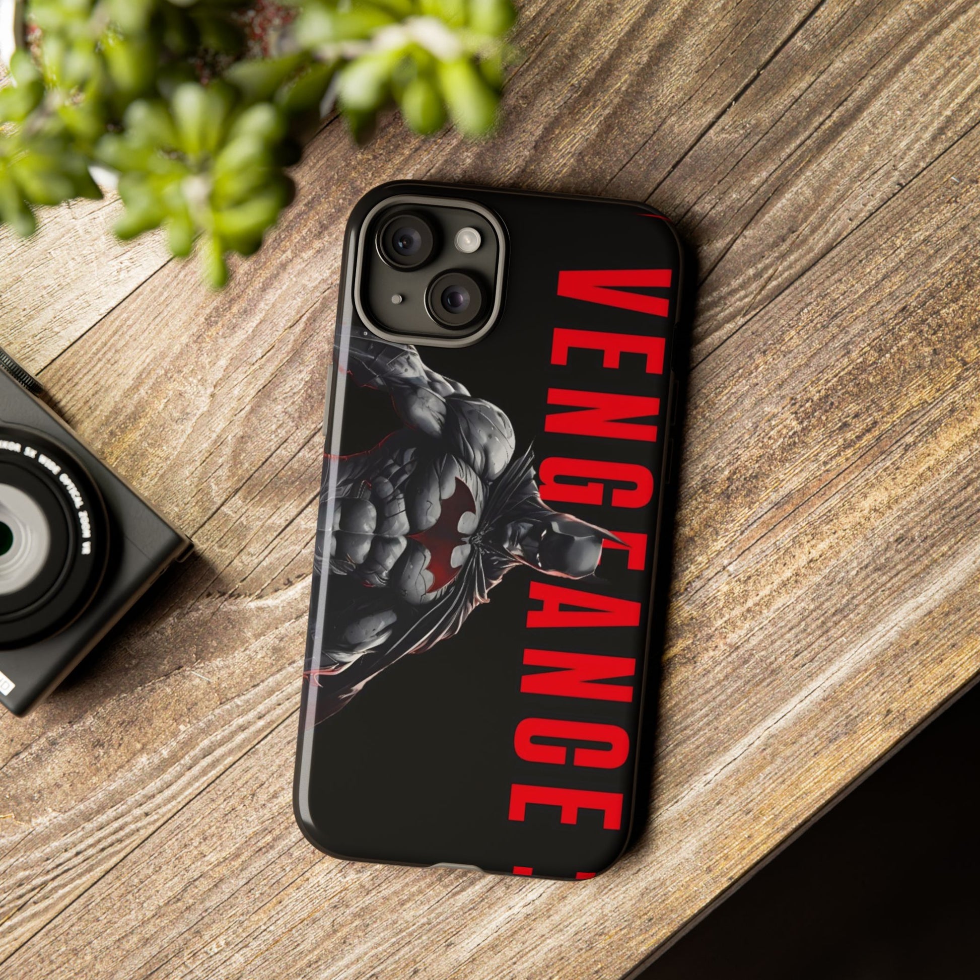 DC Comics Batman Vengence Tough Cases for iPhones, Samsung, and Pixel