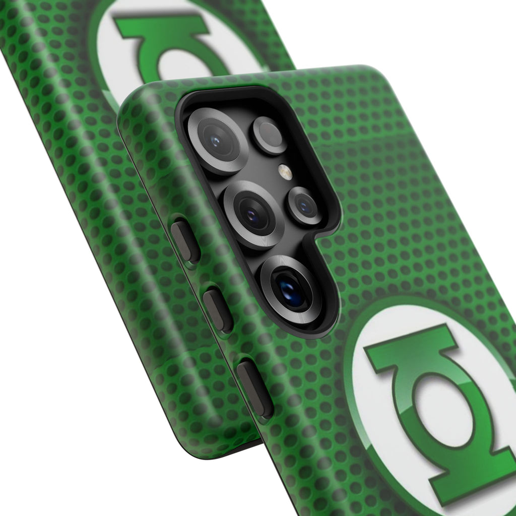 Green Lantern Logo Phone Case, Tough Cases, DC Case for iPhones, Samsung, and Pixel
