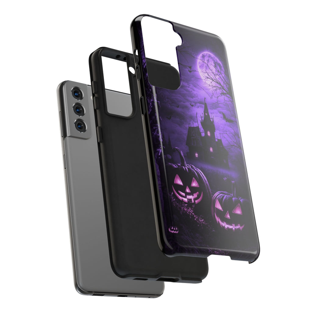Haunted House Halloween Theme Phone Cases for iPhones & Samsung Phones