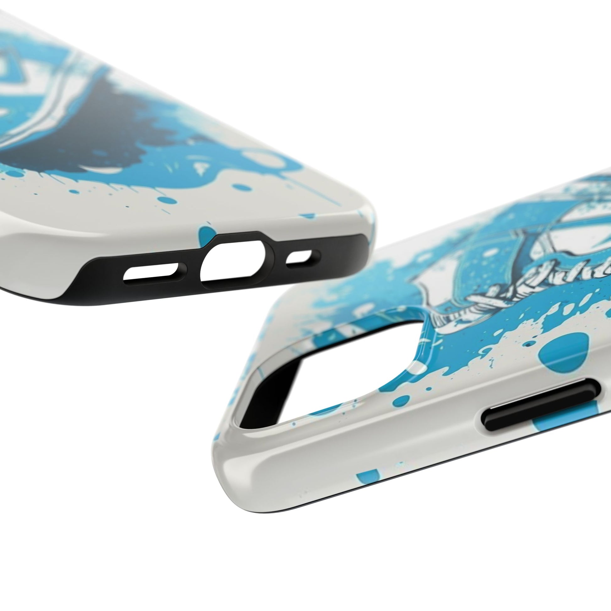 Baby Blue Jordan's Theme Phone Cases for Iphones & Samsung Phones