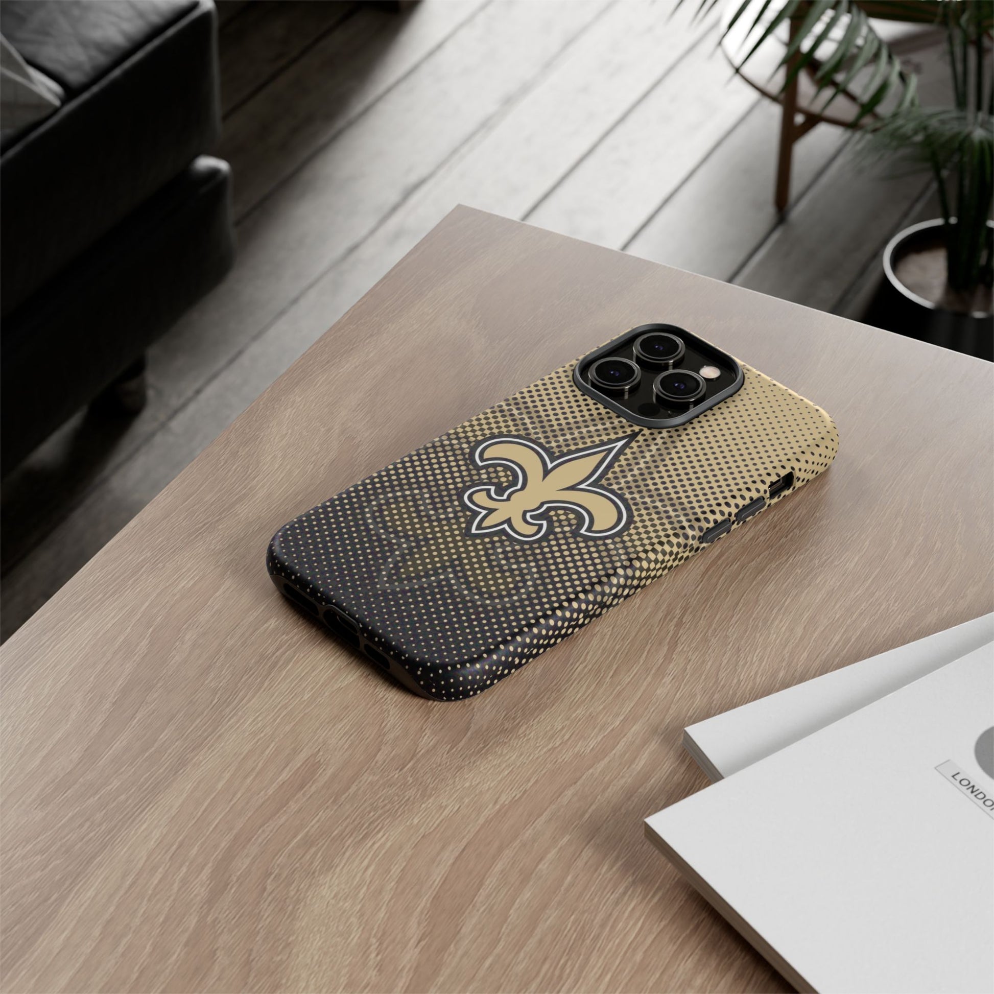 New Orleans Football Saints Logo Tough Cases for iPhones, Samsung, and Pixel