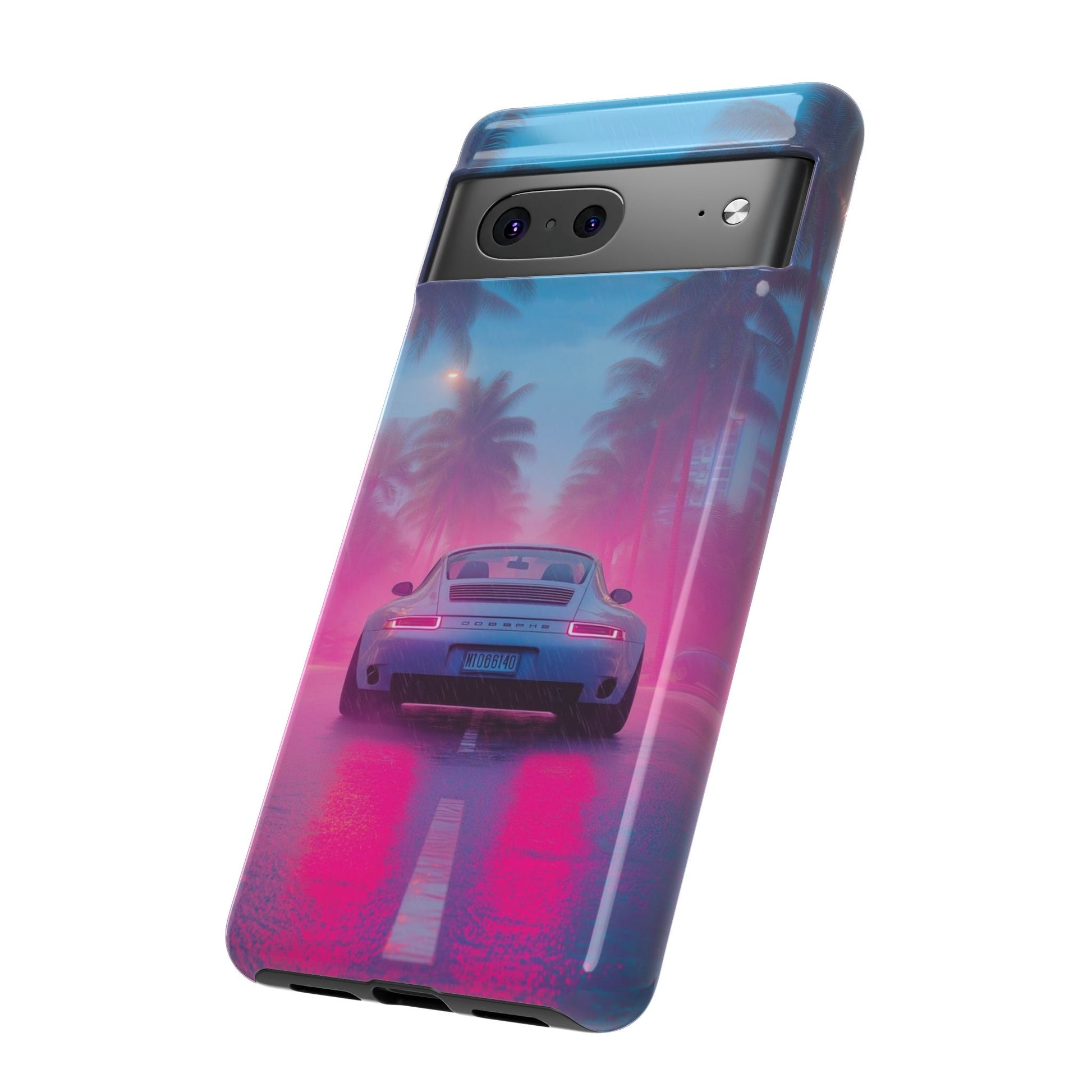 Miami Vice Porsche Phone Case for iPhone, Samsung Galaxy, & Pixel Phones