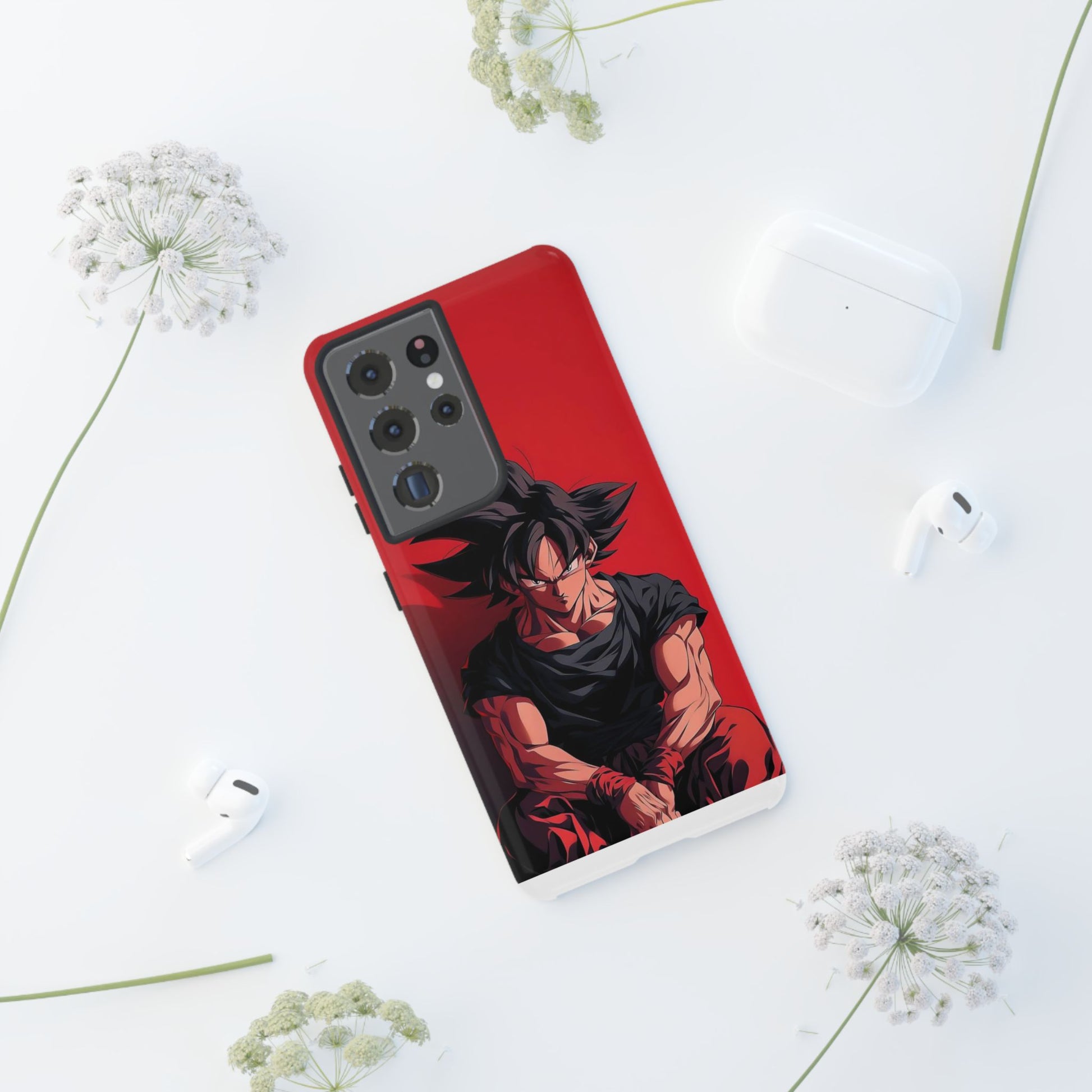 Anime Goku Dragon ball Z Tough Cases for iPhones, Samsung, and Pixel