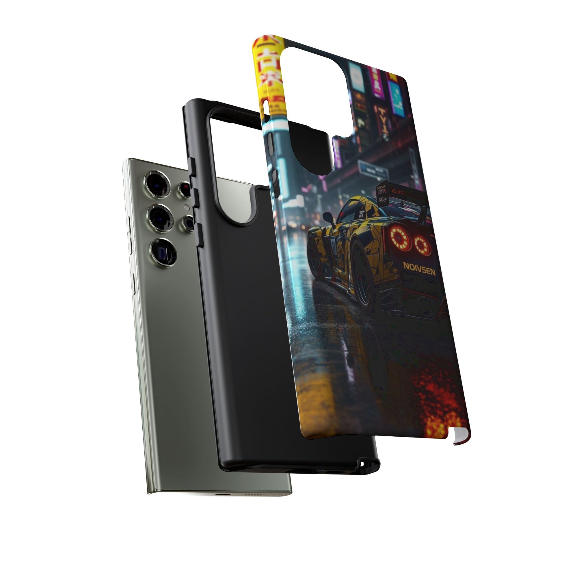 Nissan GTR in Japan Art Tough Cases for iPhones, Samsung, and Pixel