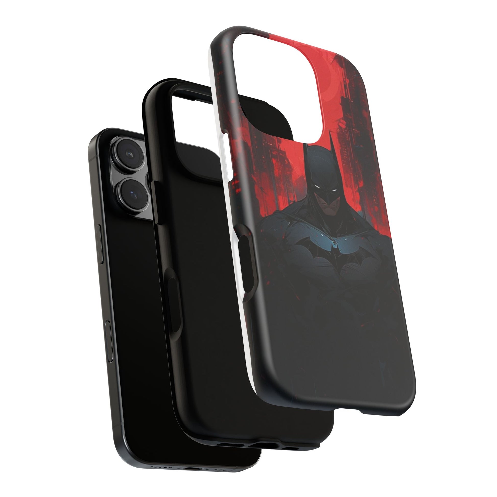 The Dark Knight Batman Tough Cases for iPhones, Samsung, and Pixel