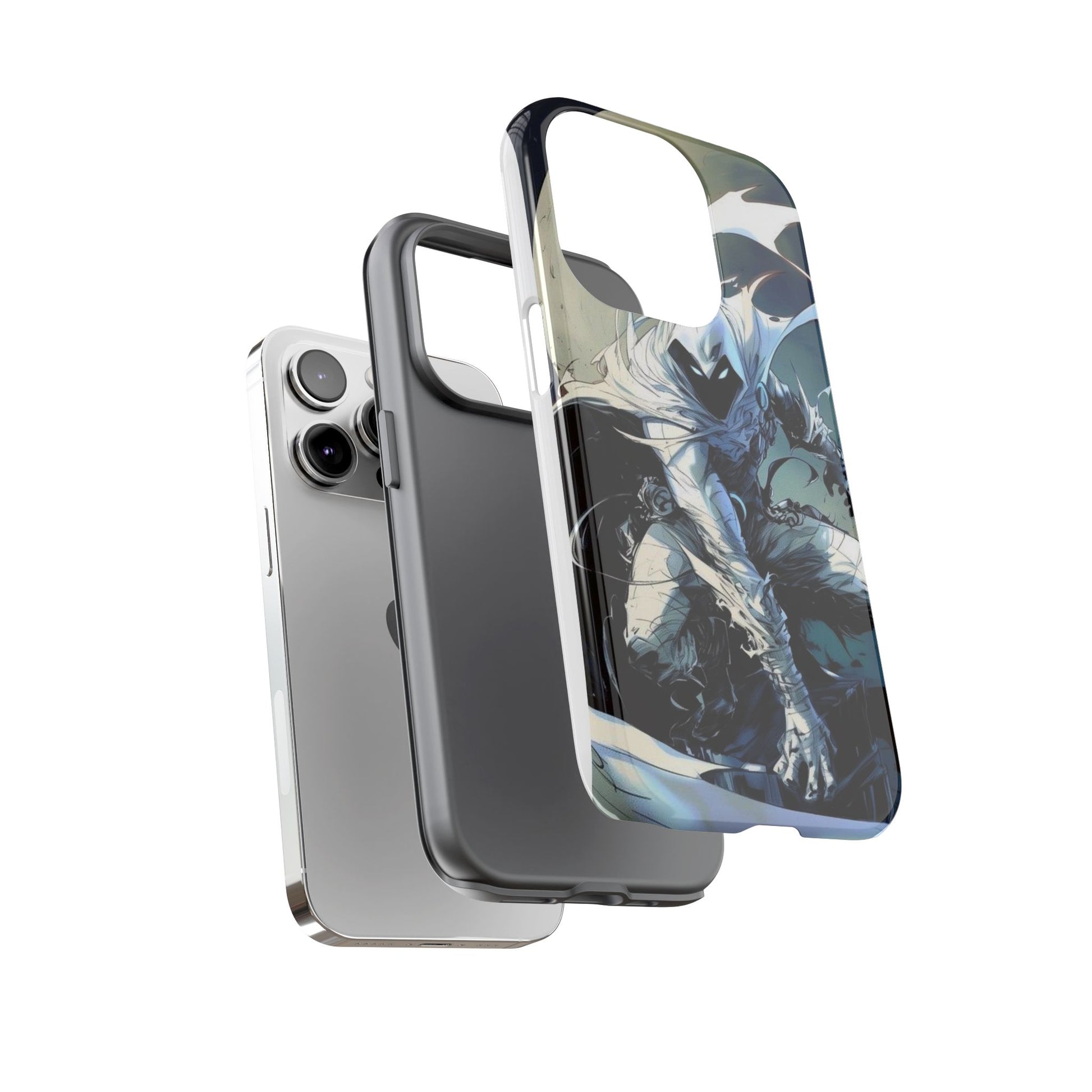 Moon Knight Tough Cases for iPhones, Samsung, and Pixel